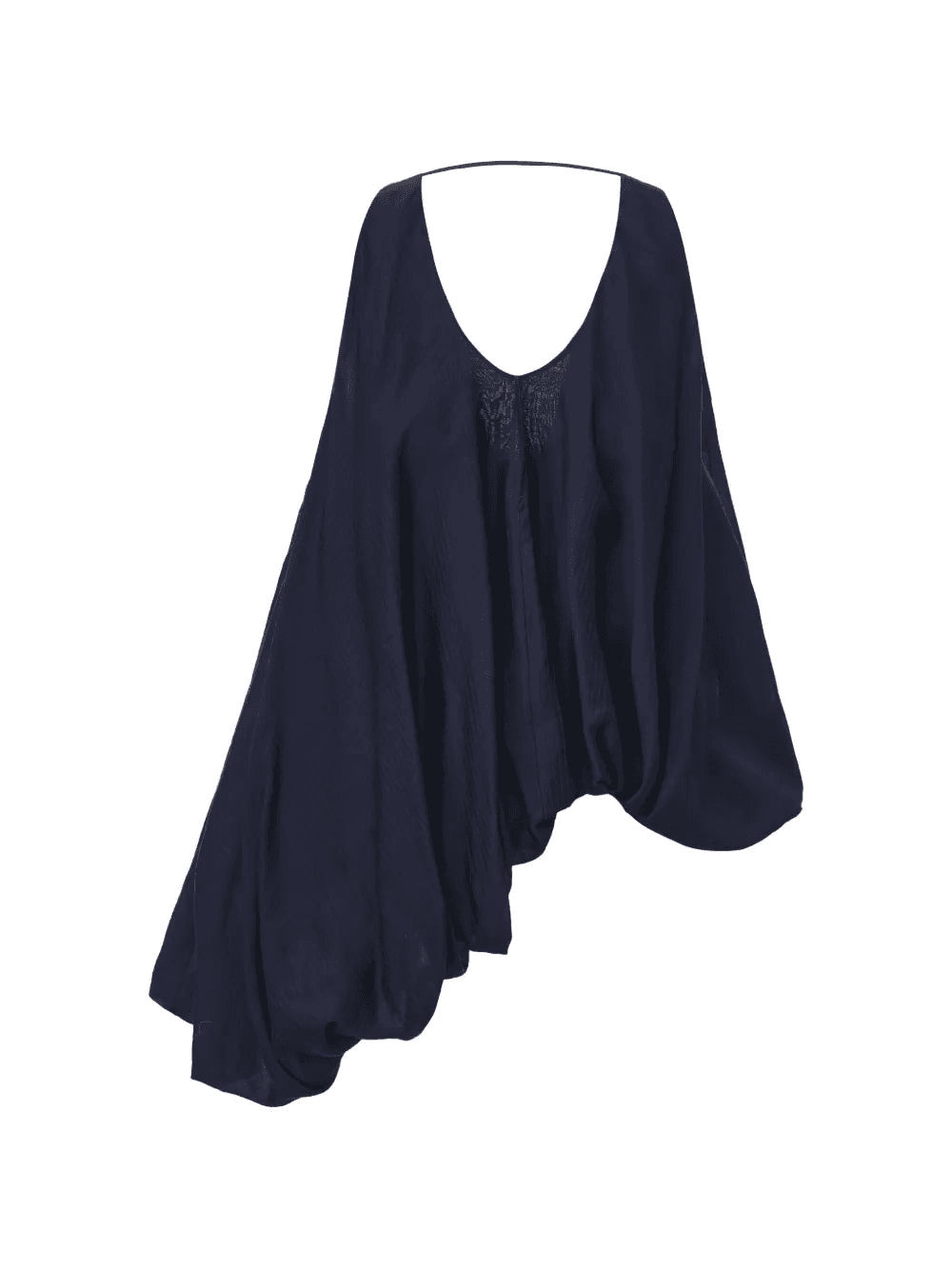 Fleur pinstriped asymmetric top - Image 1