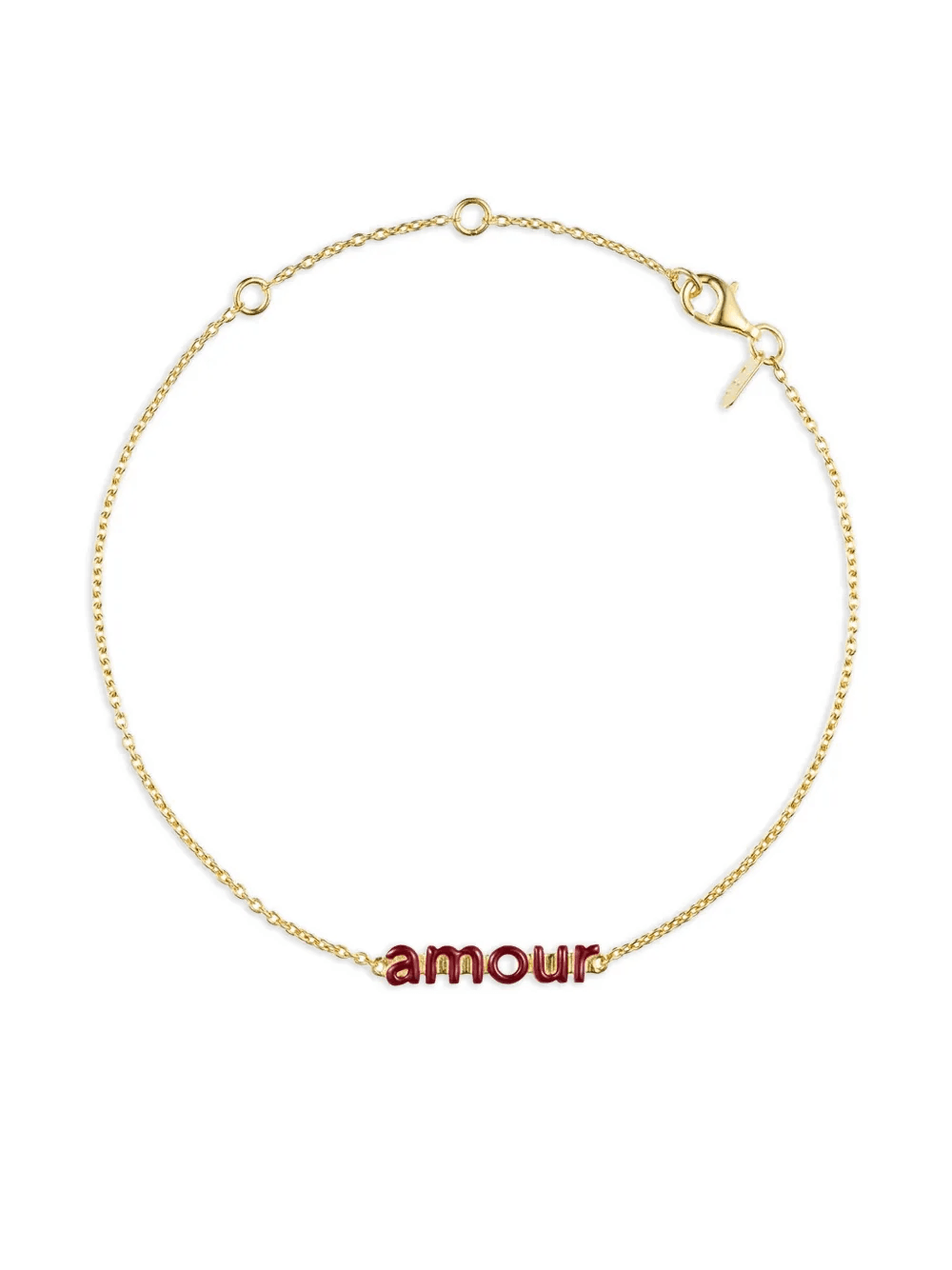 lettering-detail bracelet - Image 1