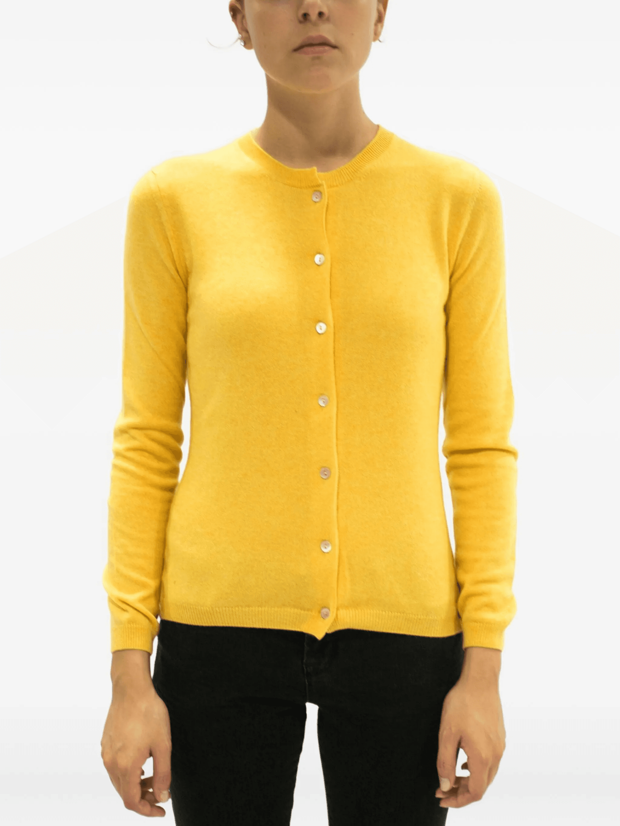 buttoned cashmere cardigan - Image 1