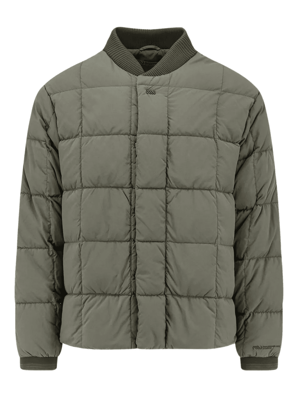 logo-detail padded jacket - Image 1
