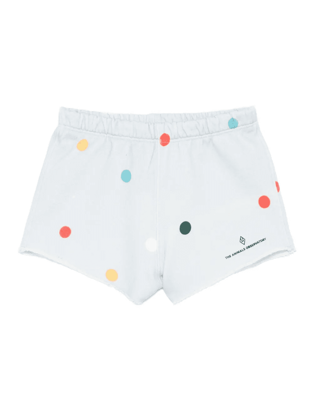Turtledove polka-dot frayed shorts - Image 1