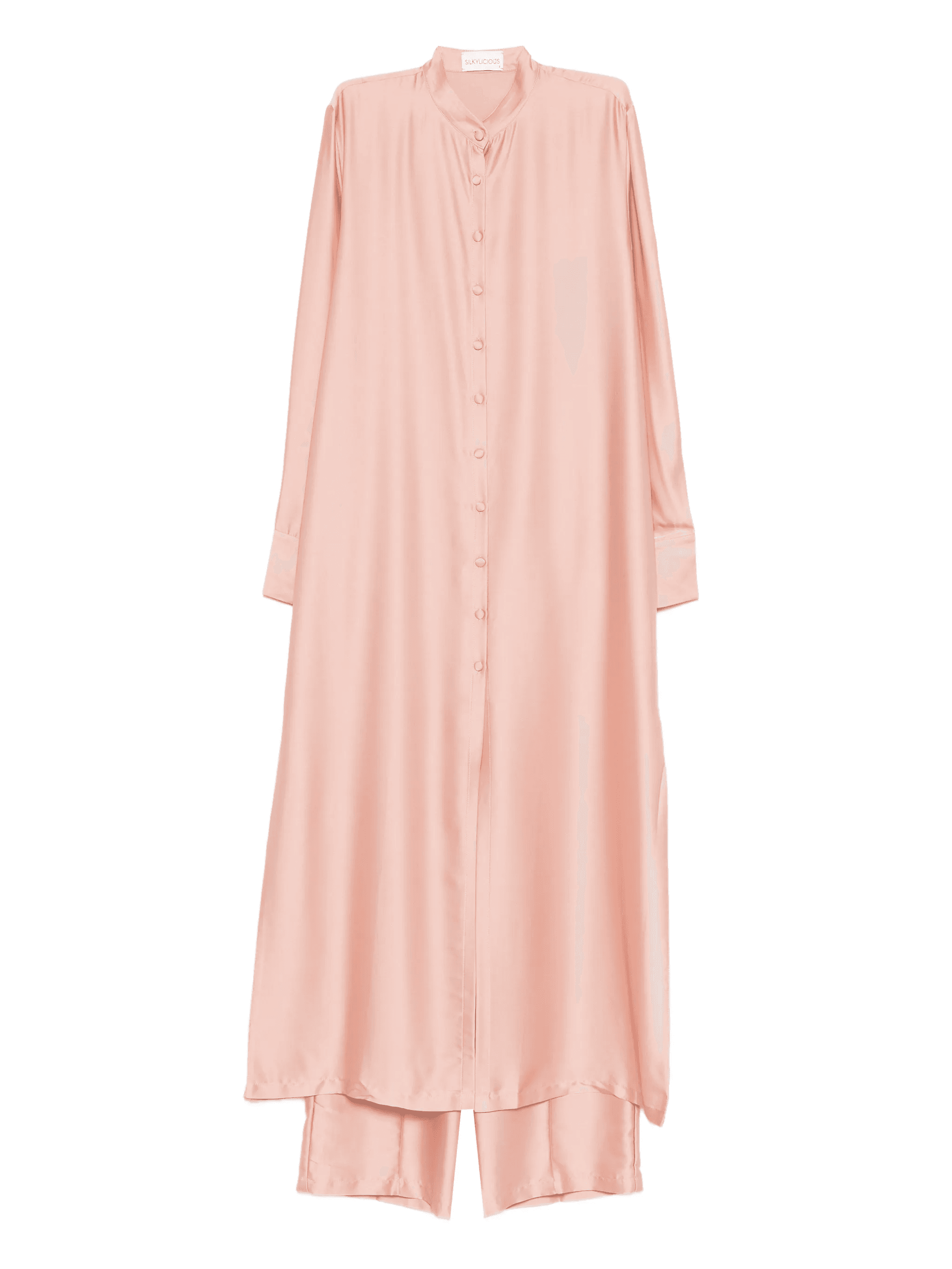 silk top and trousers set - Image 1