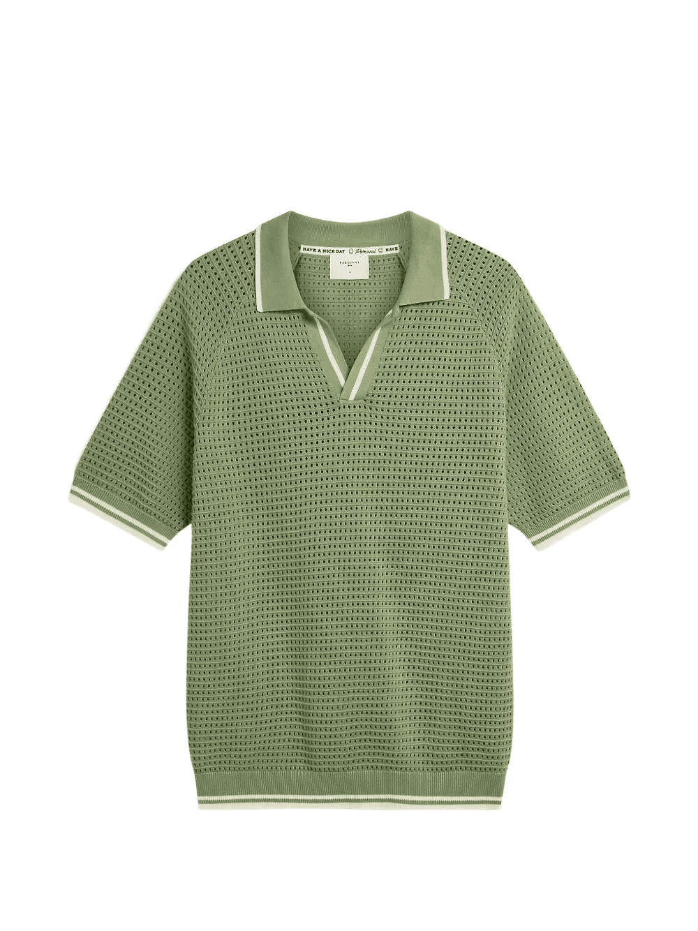 boxy knitted T-shirt - Image 1
