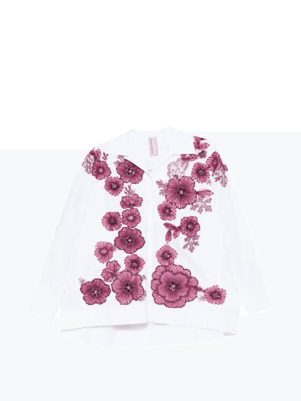 Robespierre floral-embellished shirt - Image 1