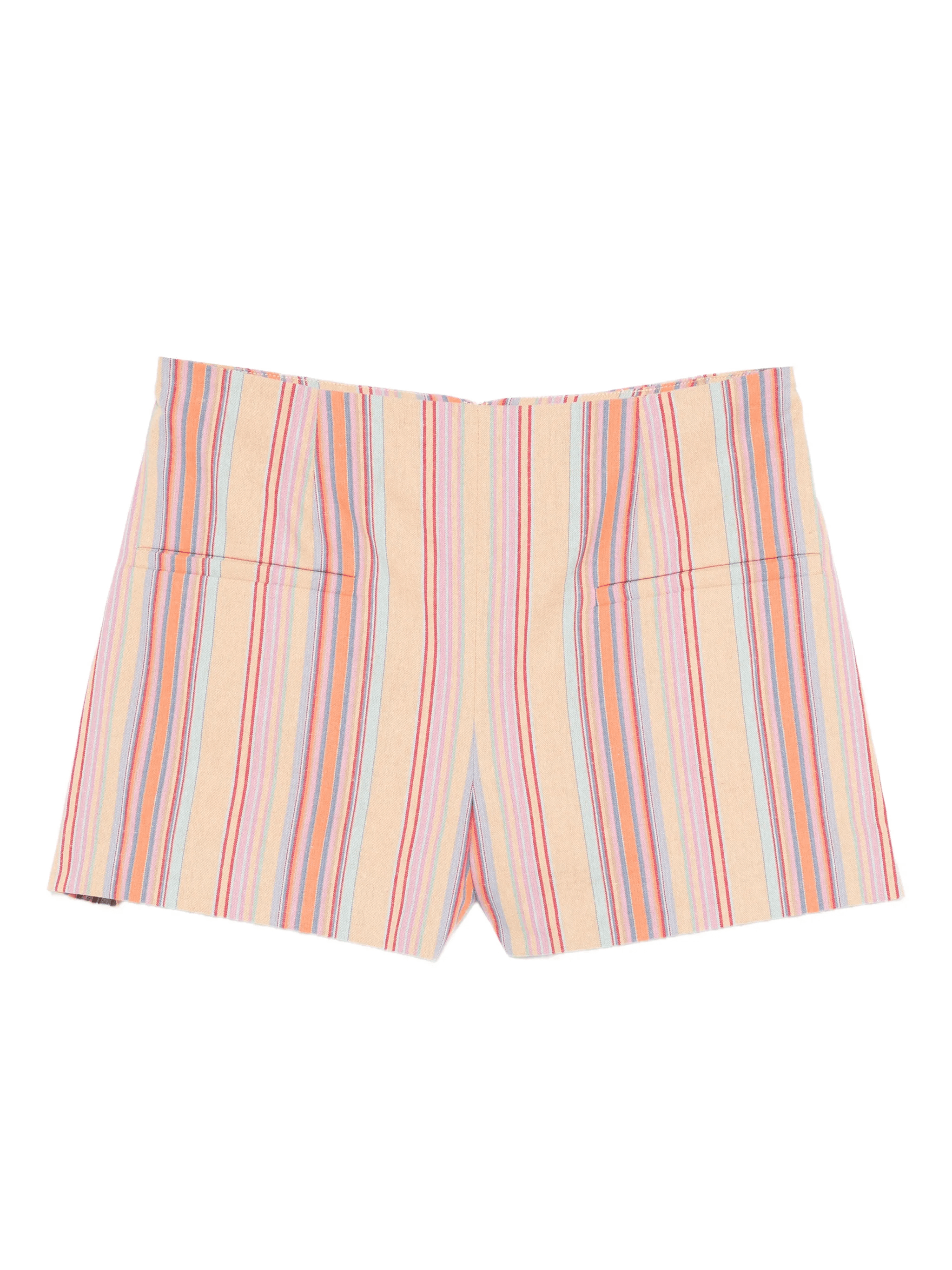striped pocket shorts - Image 1