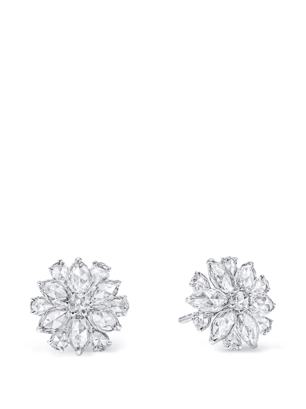 18kt white gold Eclat Diamond earrings - Image 1