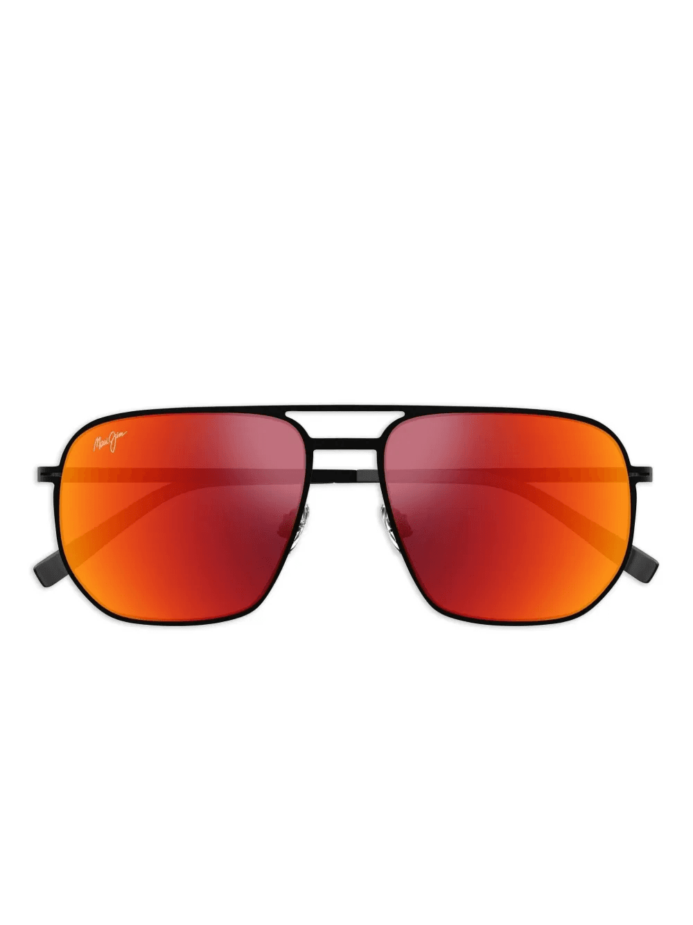 rectangular double-bridge sunglasses - Image 1