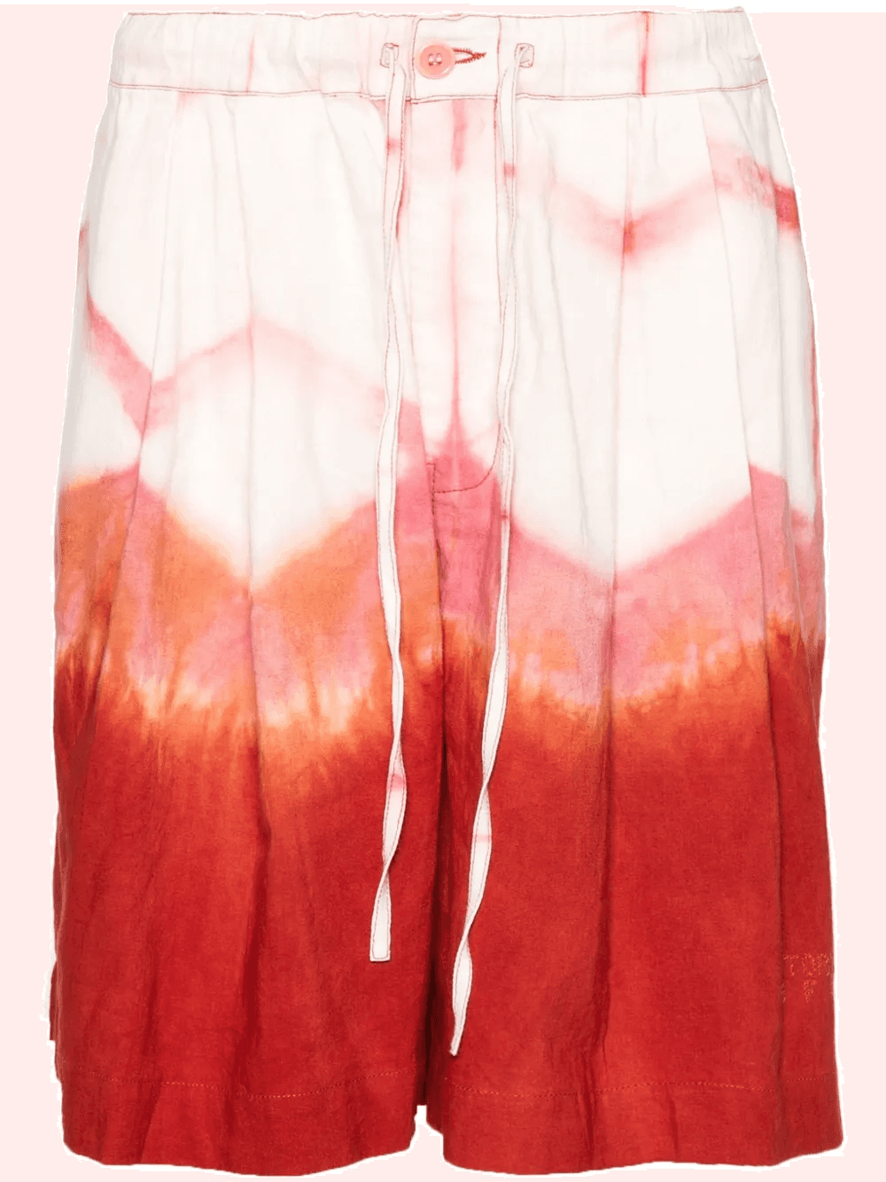 Bridge Grapefruit Clamp-dye shorts - Image 1