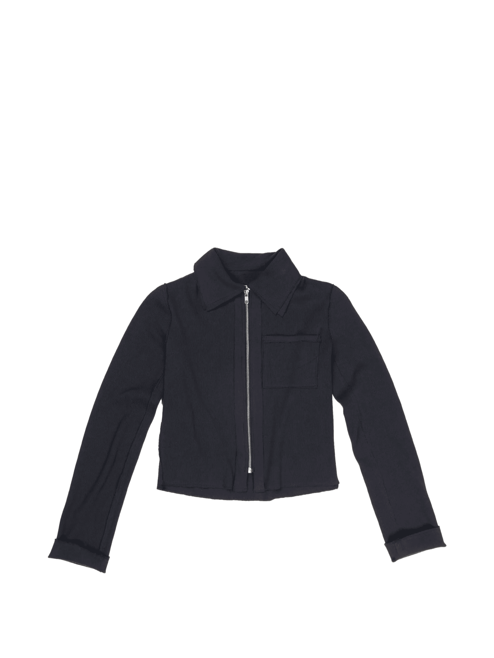 zip-up cardigan - Image 1