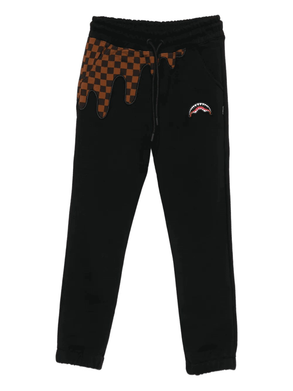 checkered track pants - Image 1
