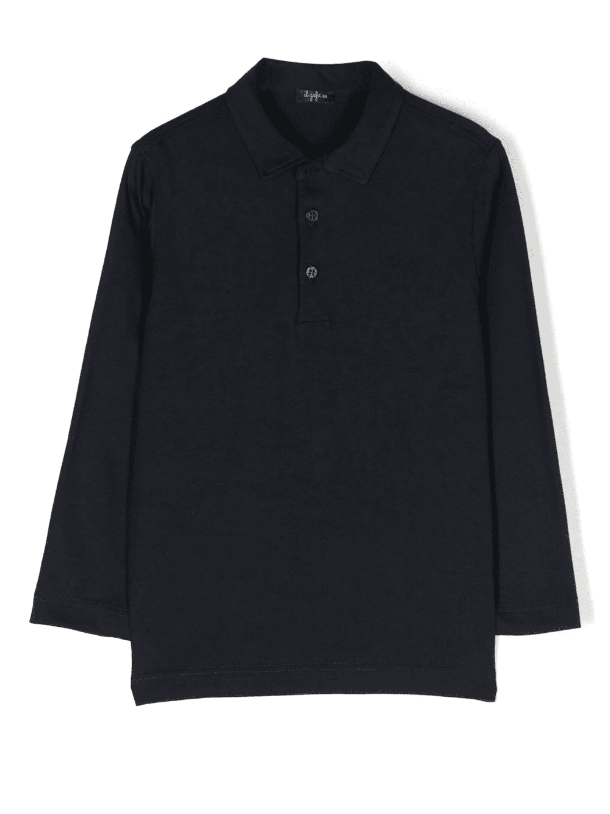 long-sleeved polo shirt - Image 1