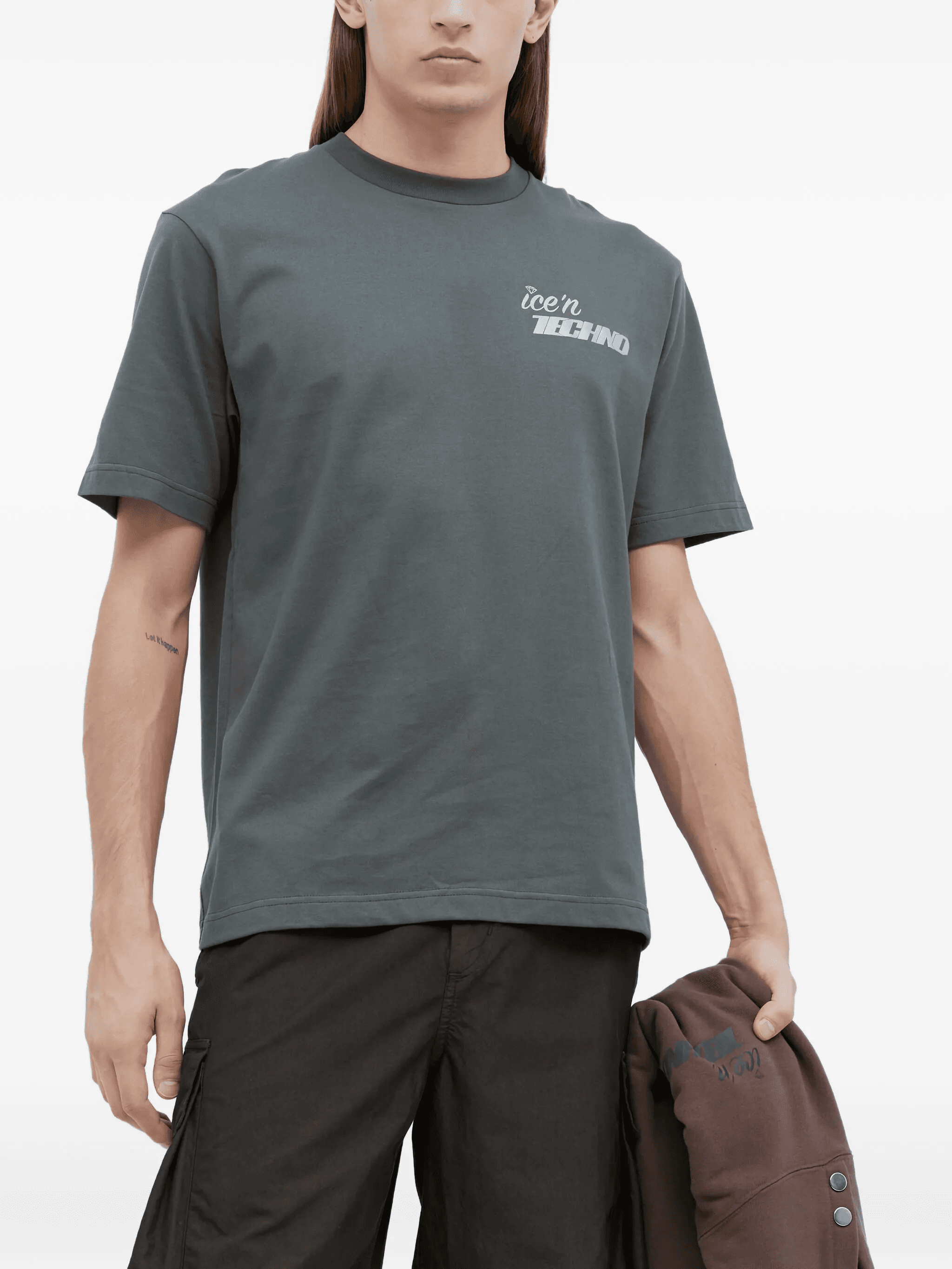 logo-print crew-neck T-shirt - Image 1