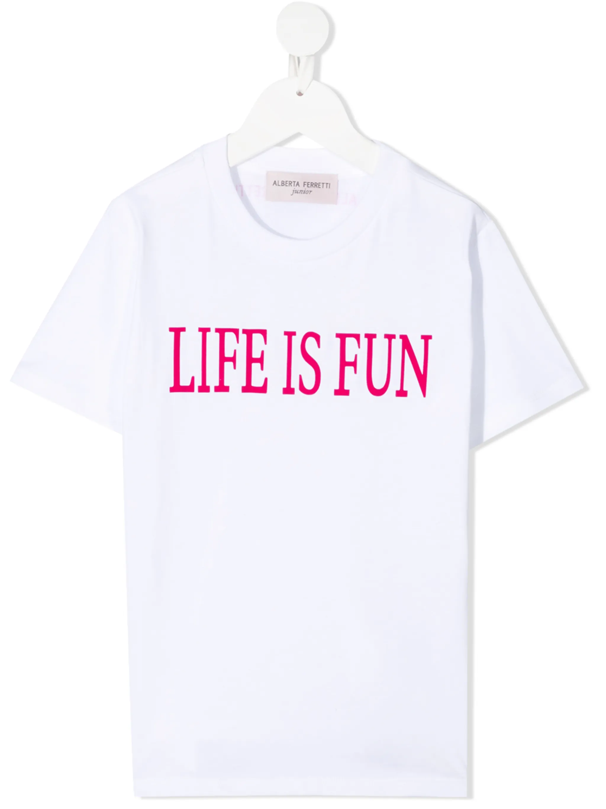 slogan print T-shirt - Image 1