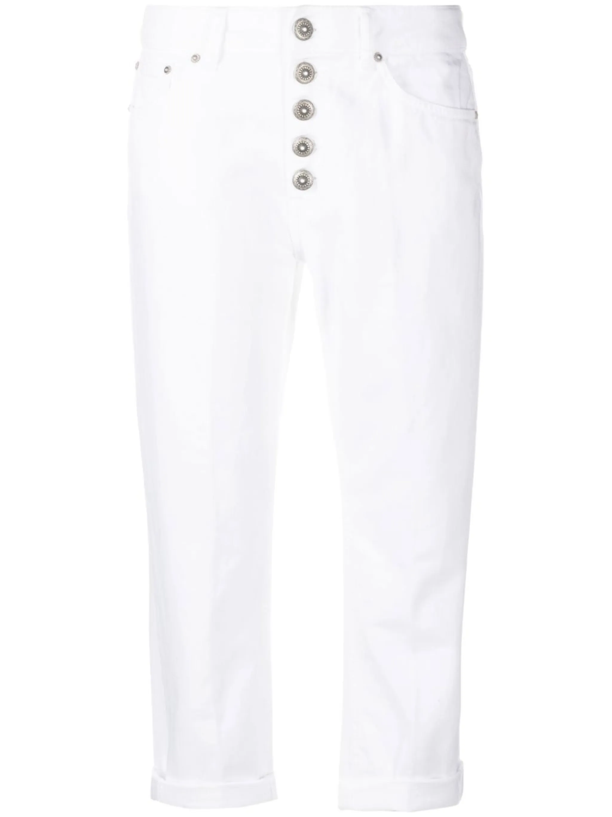 cropped denim jeans - Image 1