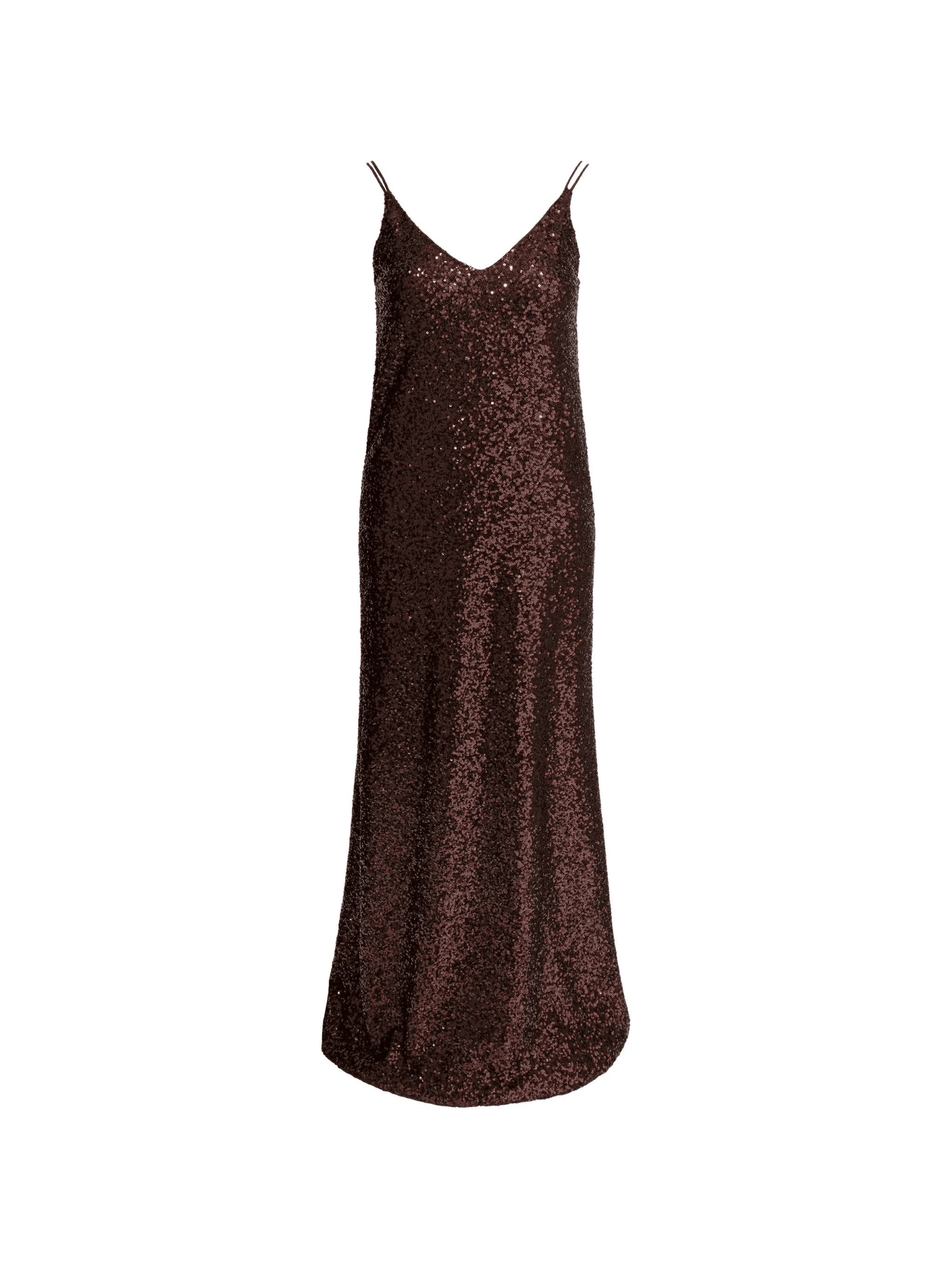 sequin V-neck dress - Image 1