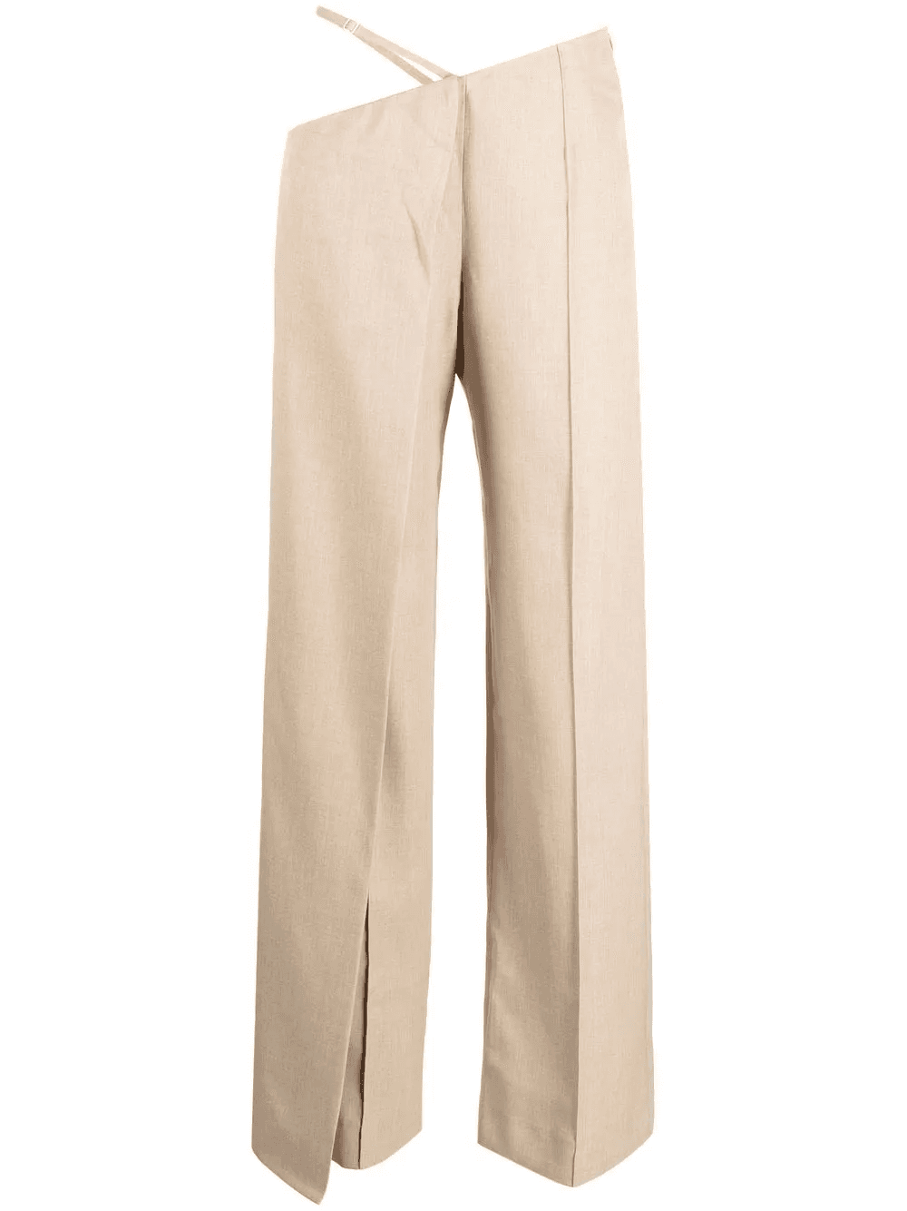 asymmetric wide-leg trousers - Image 1