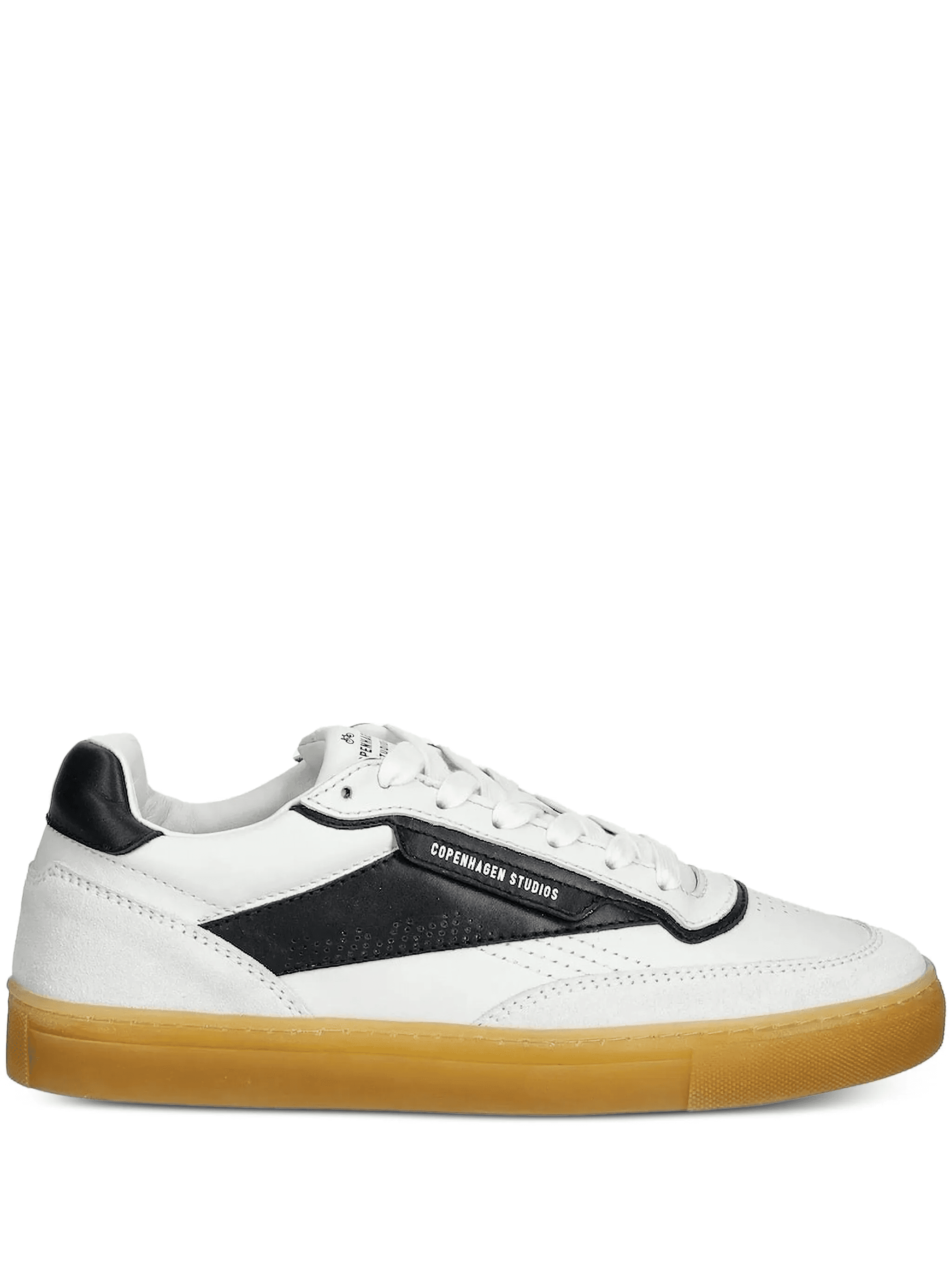 leather-panelled sneakers - Image 1
