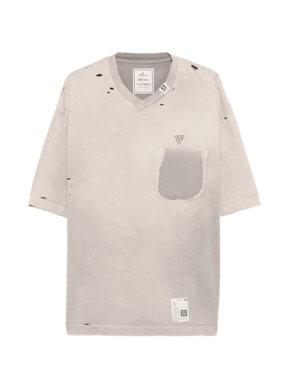 V-neck short-sleeve T-shirt - Image 1