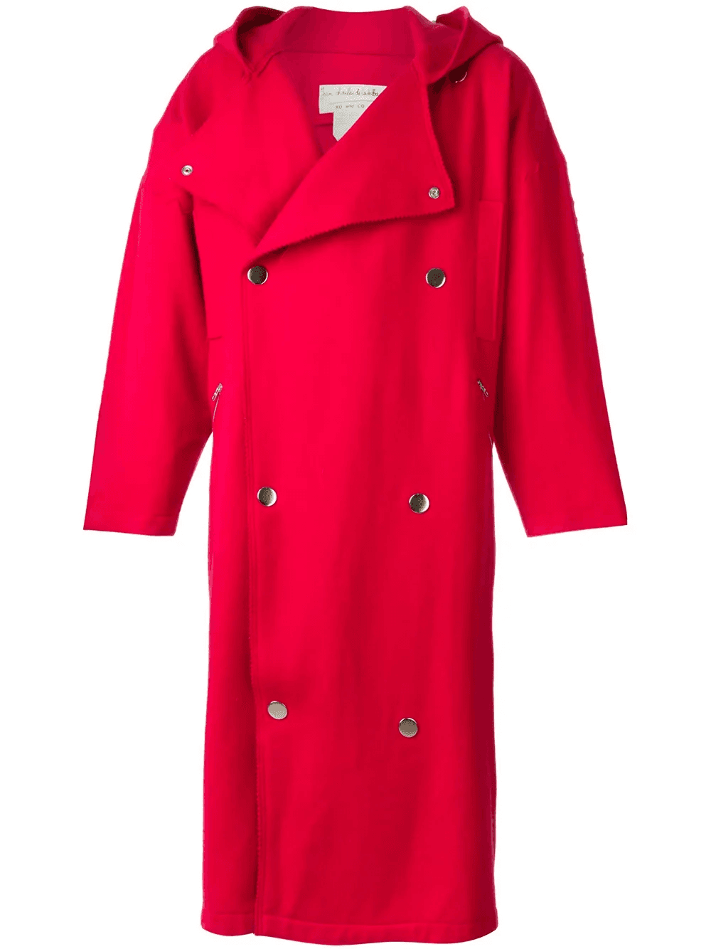 hooded oversized coat - Image 1