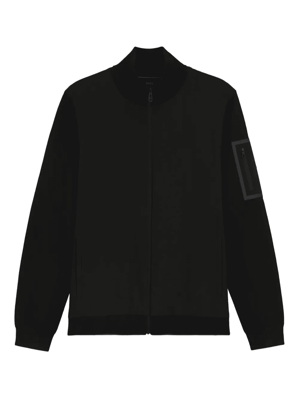 zip-fastening sweatshirt - Image 1