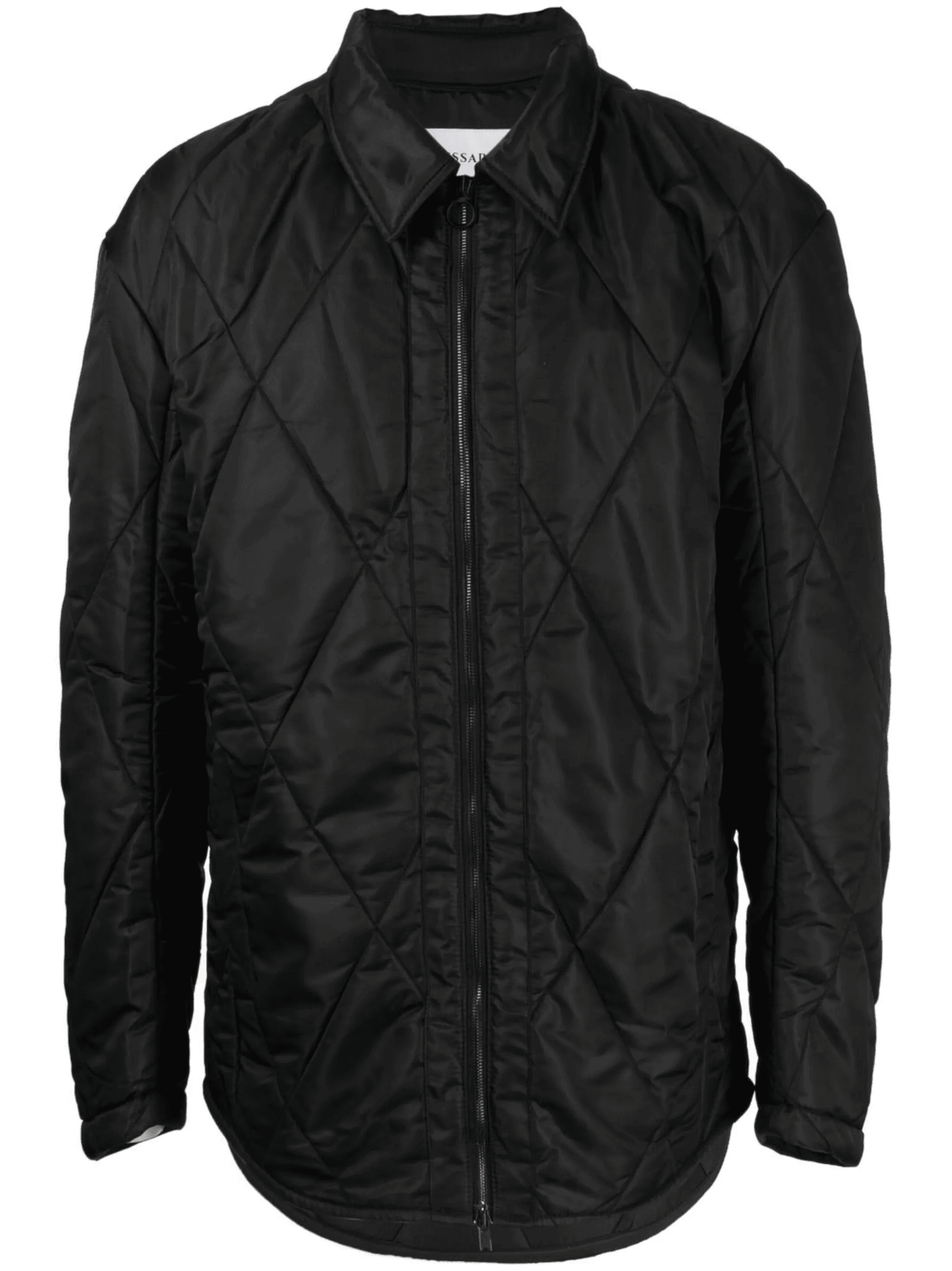 diamond-quilted jacket - Image 1