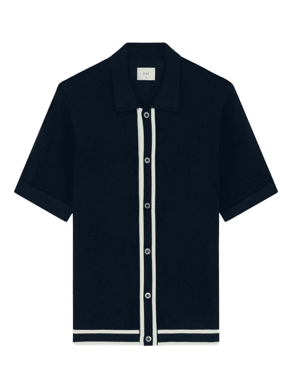 textured panelled cardigan - Image 1