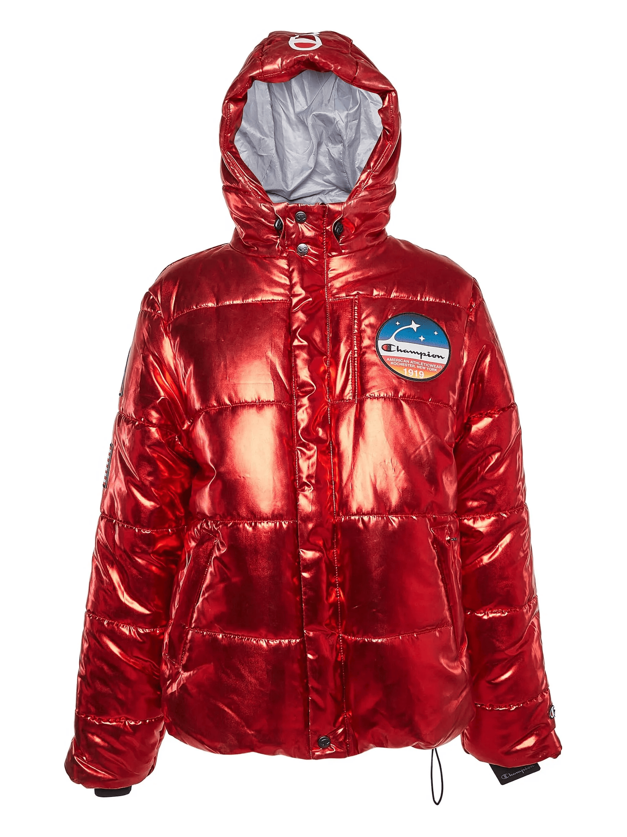 hooded puffer jacket - Image 1