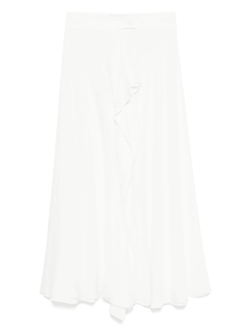 draped midi skirt - Image 1