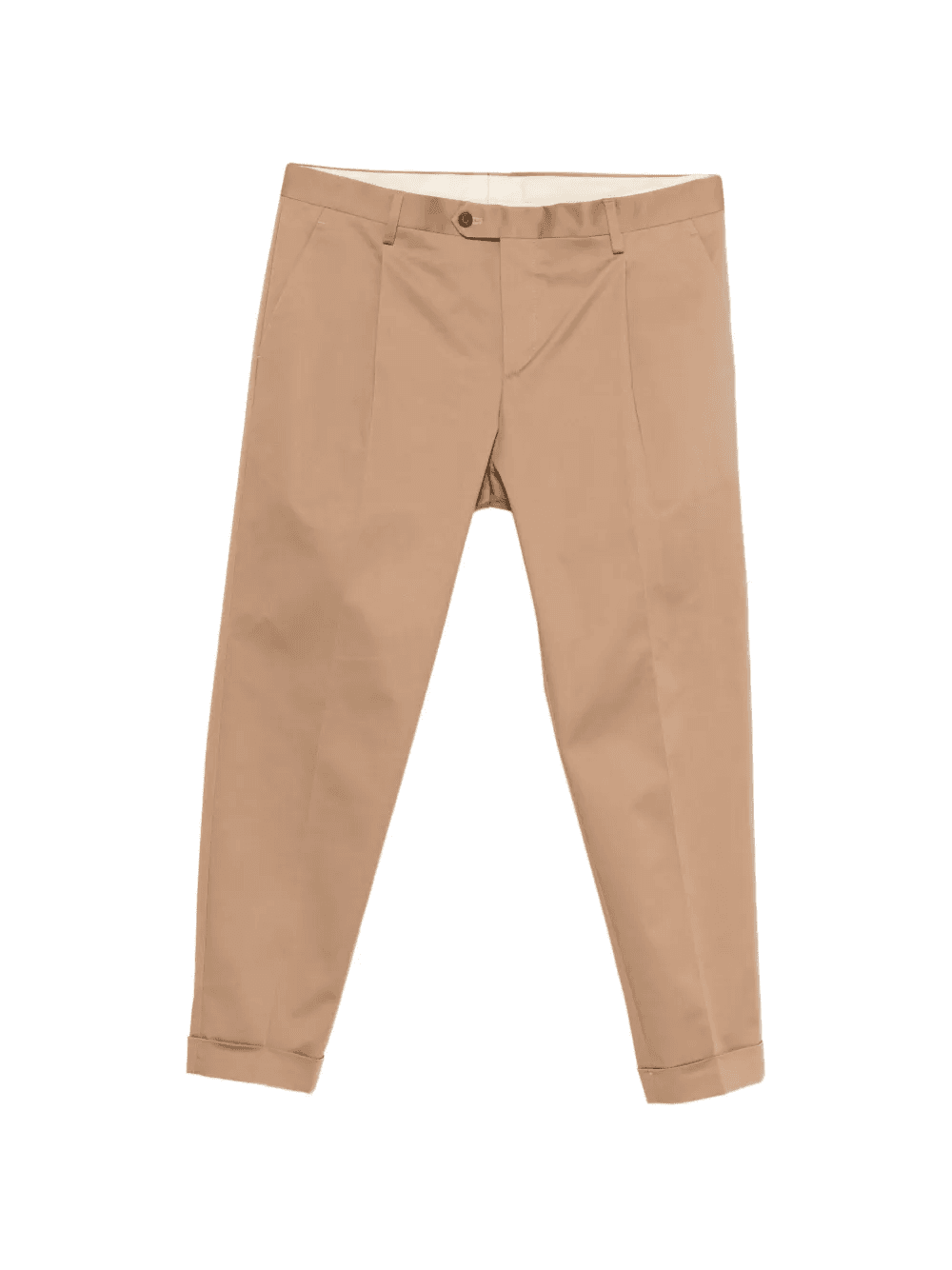Denver pleated cuffed trousers - Image 1