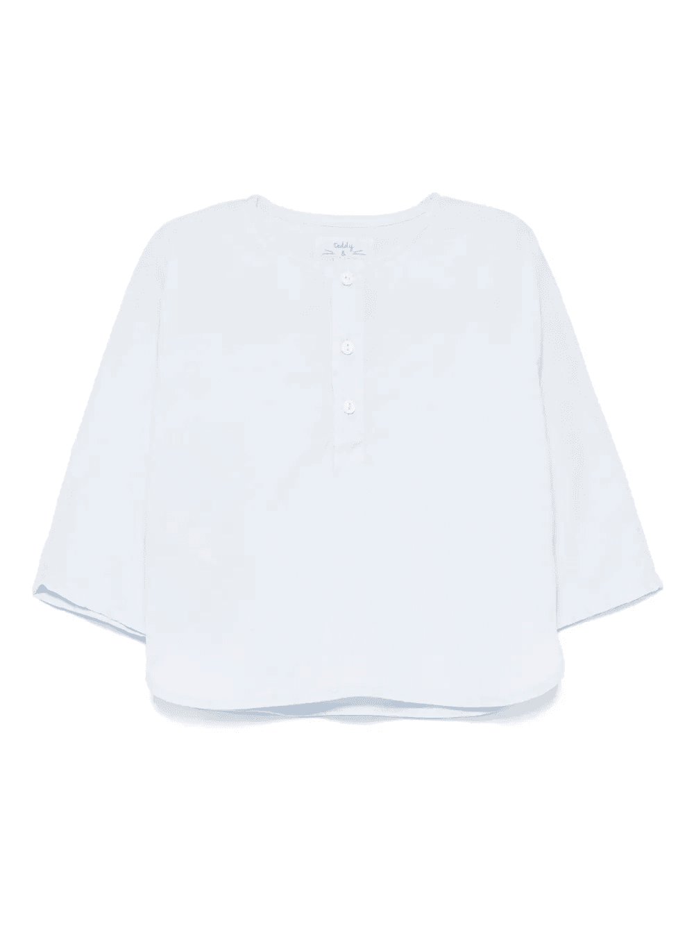henley-neck shirt - Image 1