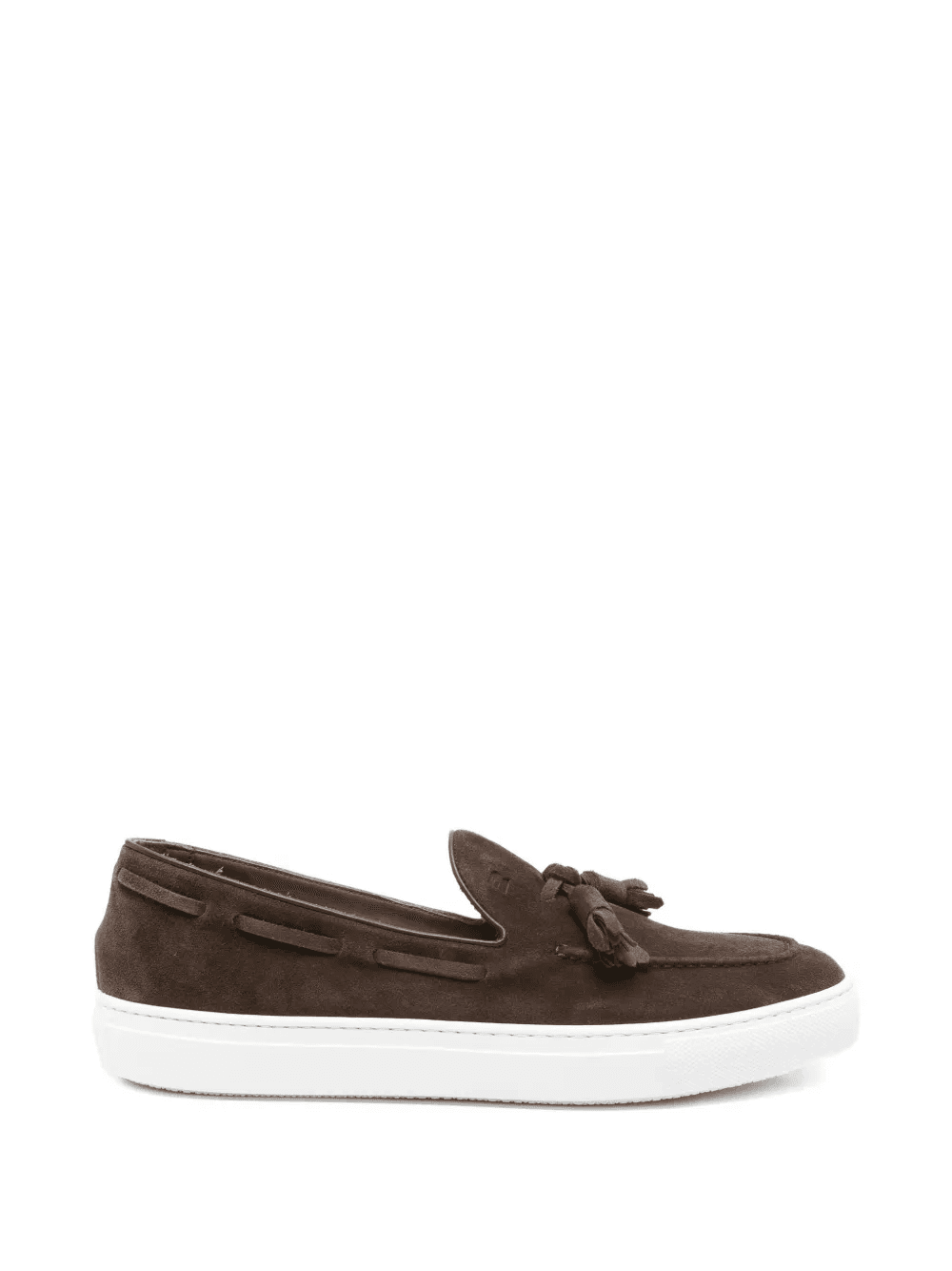 tassel-detail suede loafers - Image 1