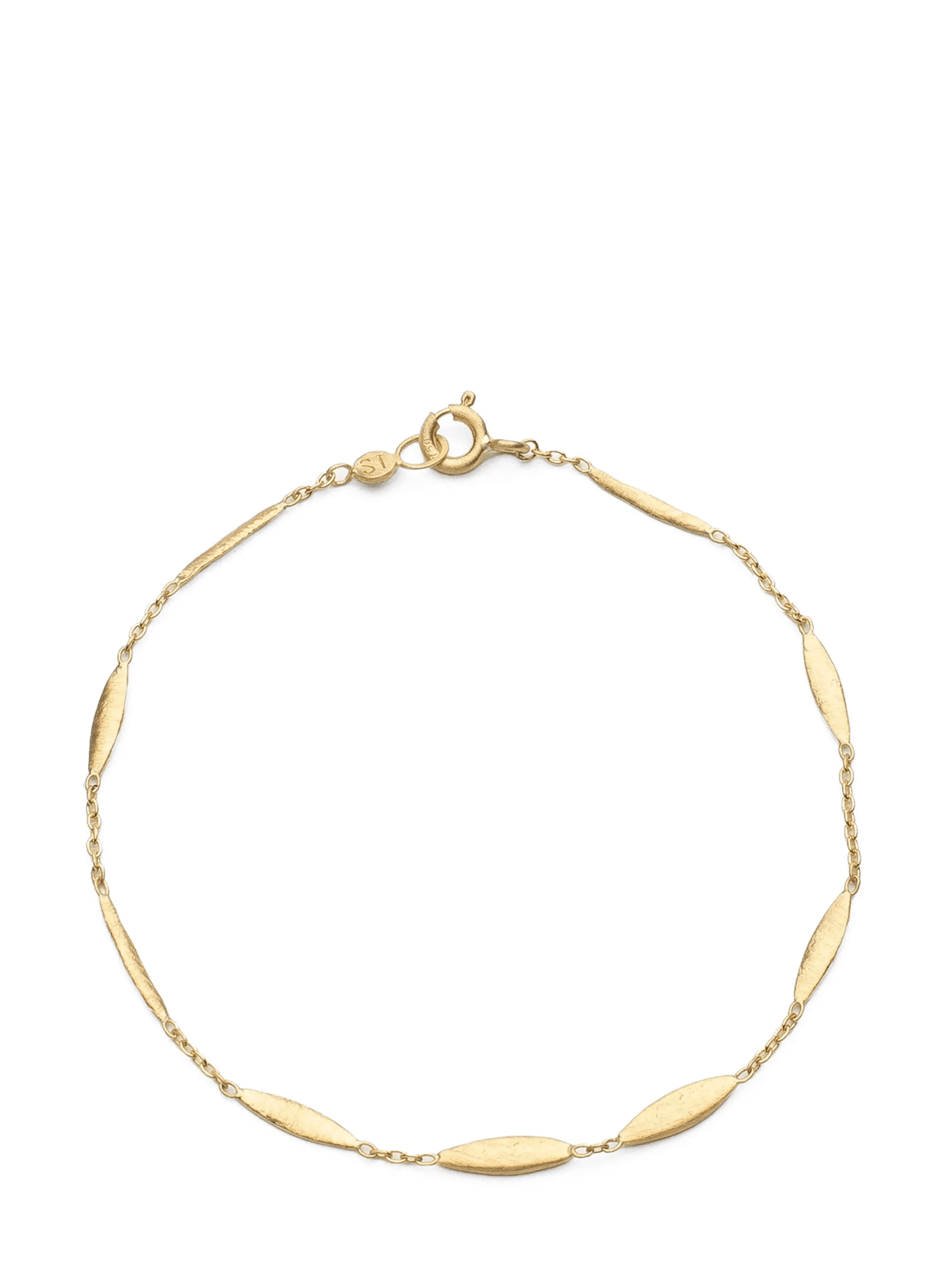 18kt yellow gold Grass Seeds bracelet - Image 1