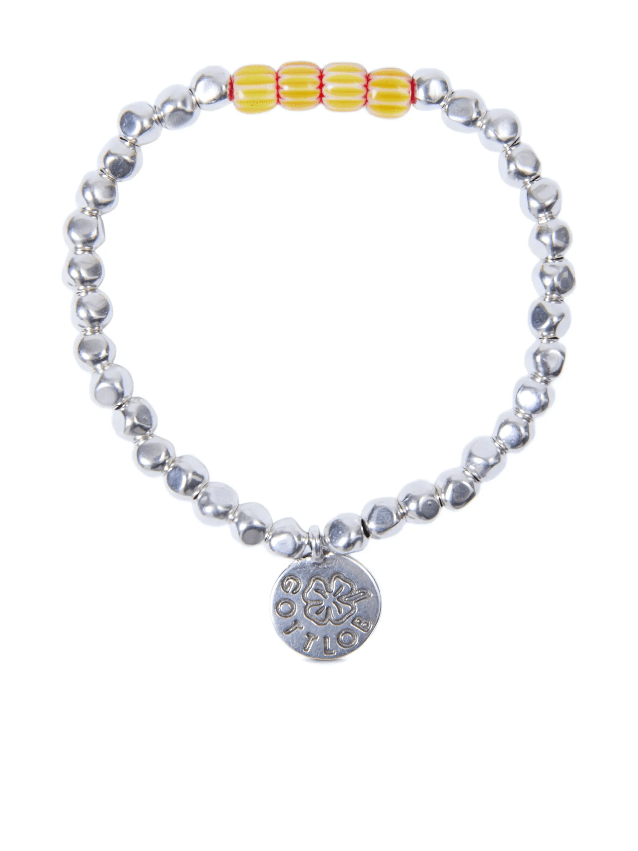 elastic beaded bracelet - Image 1