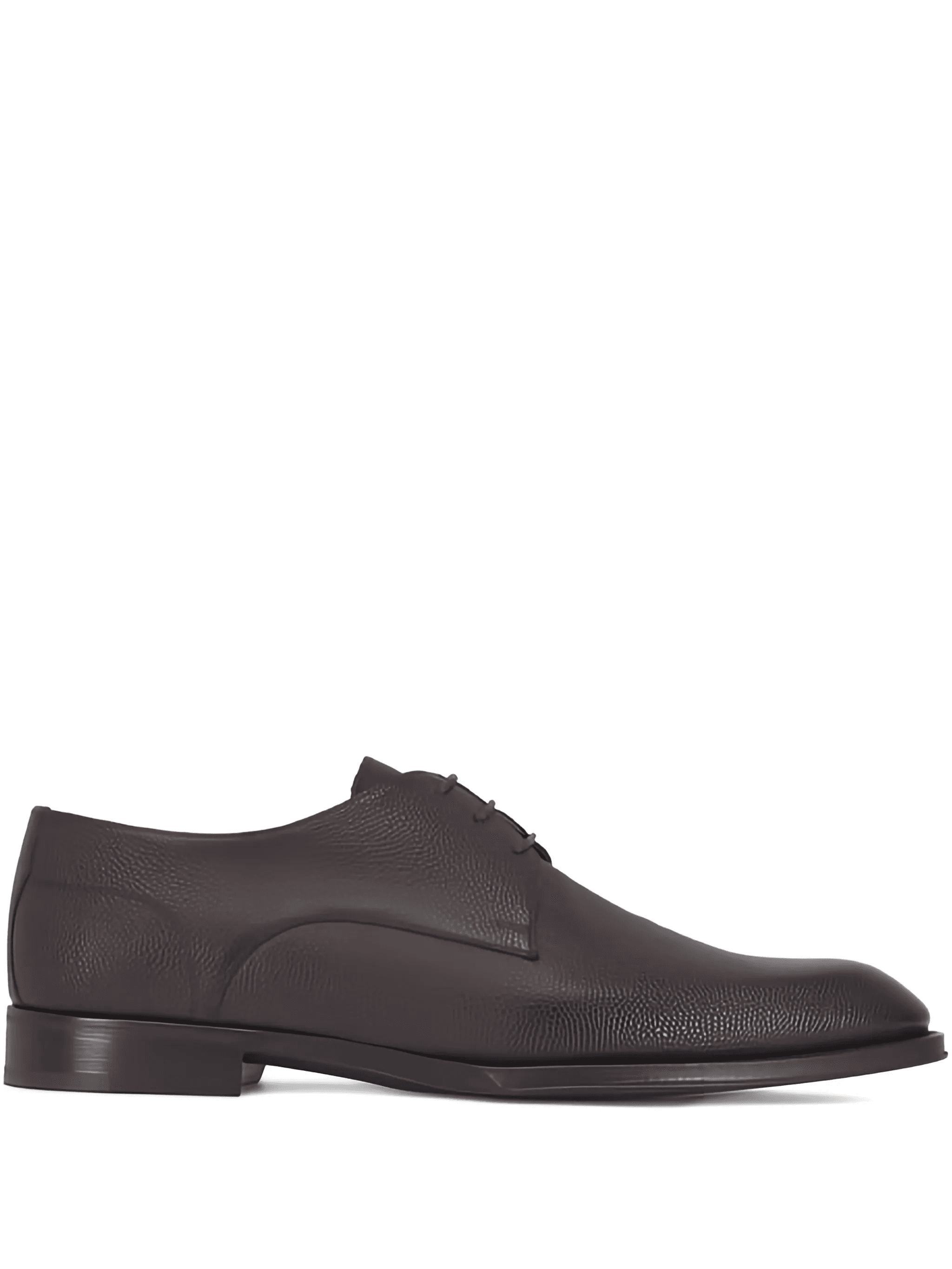 Cardano grained lace-up Derby shoes - Image 1