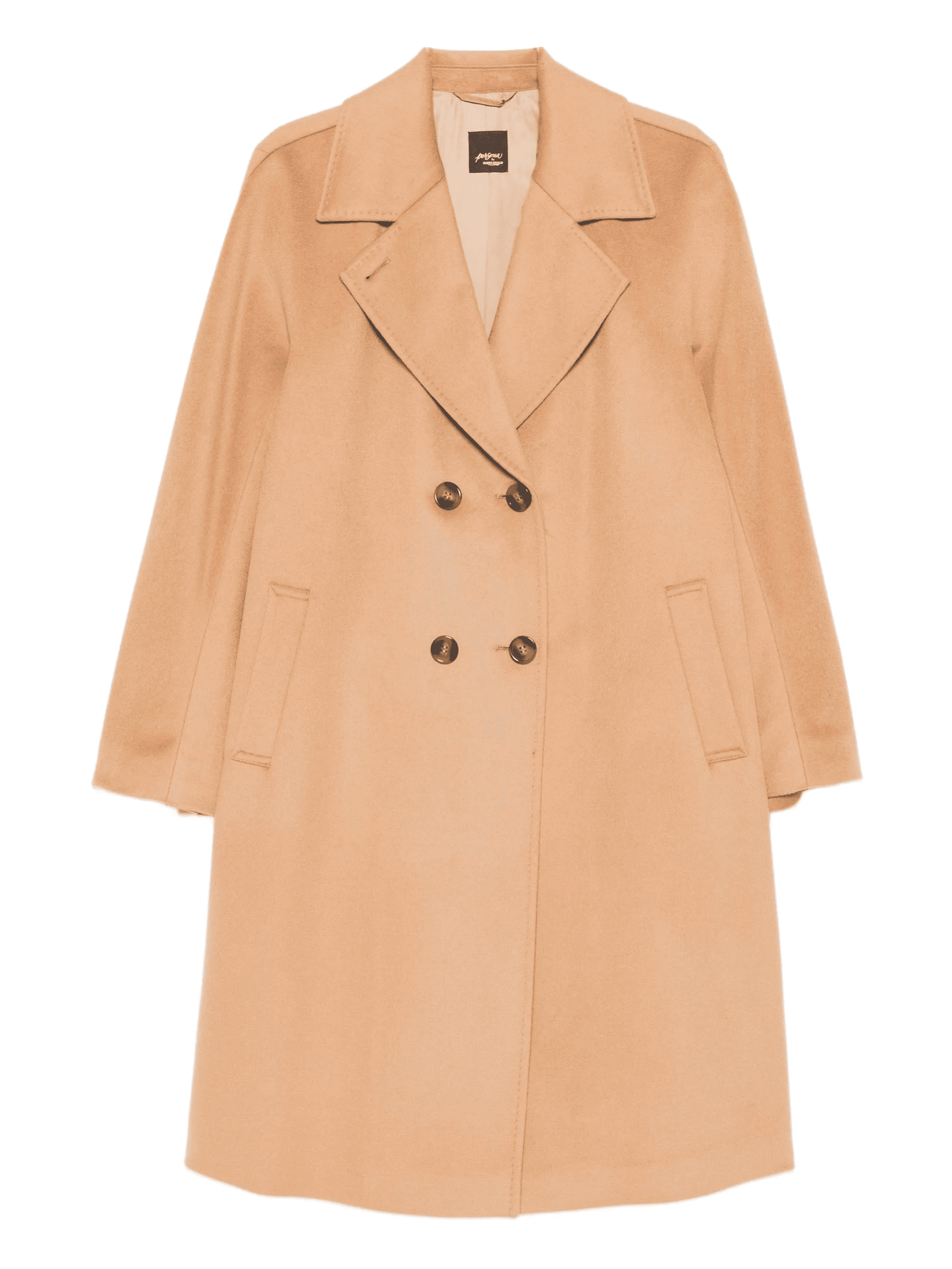 buttoned wool coat - Image 1