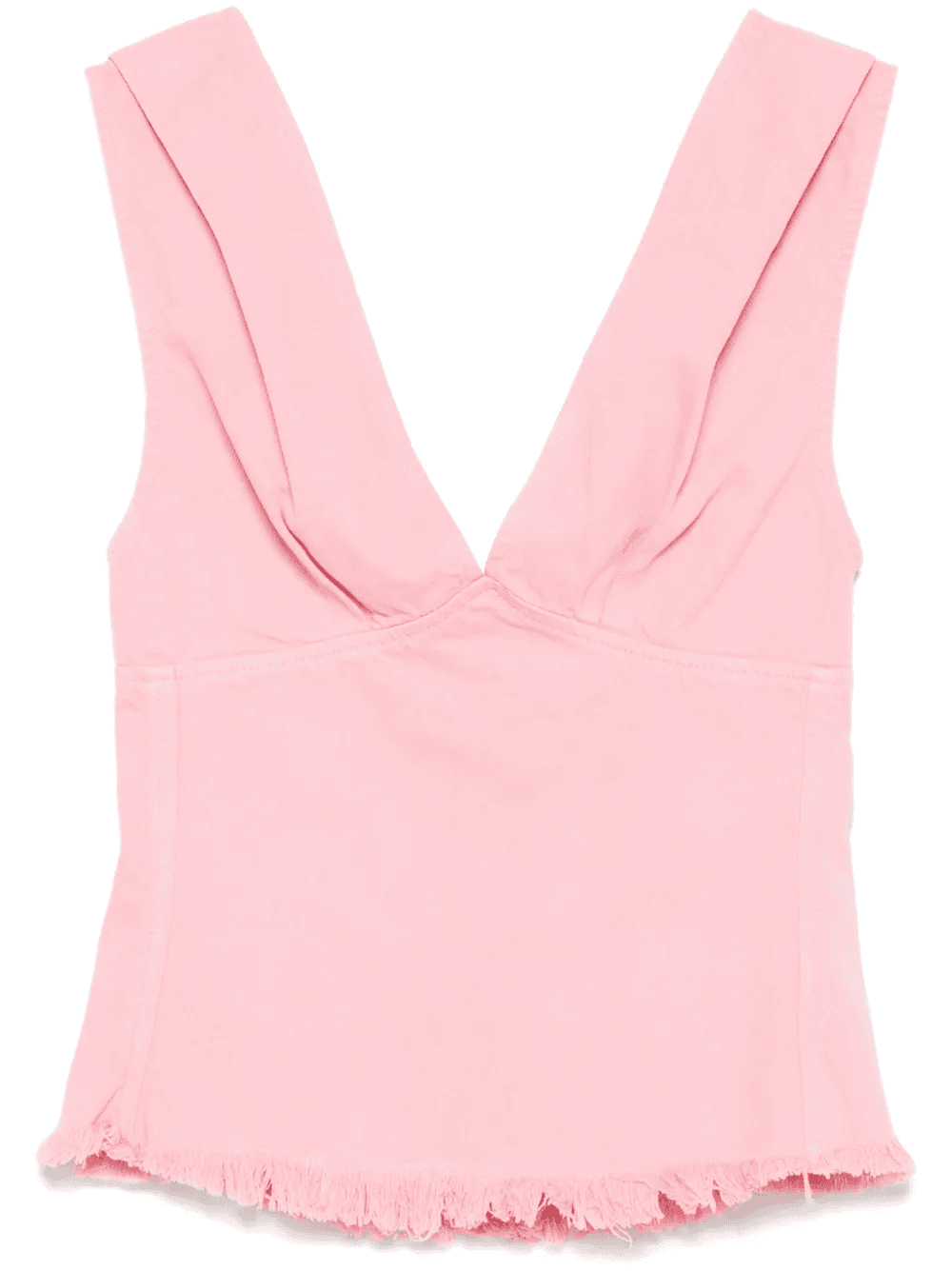 fringed-hem top - Image 1