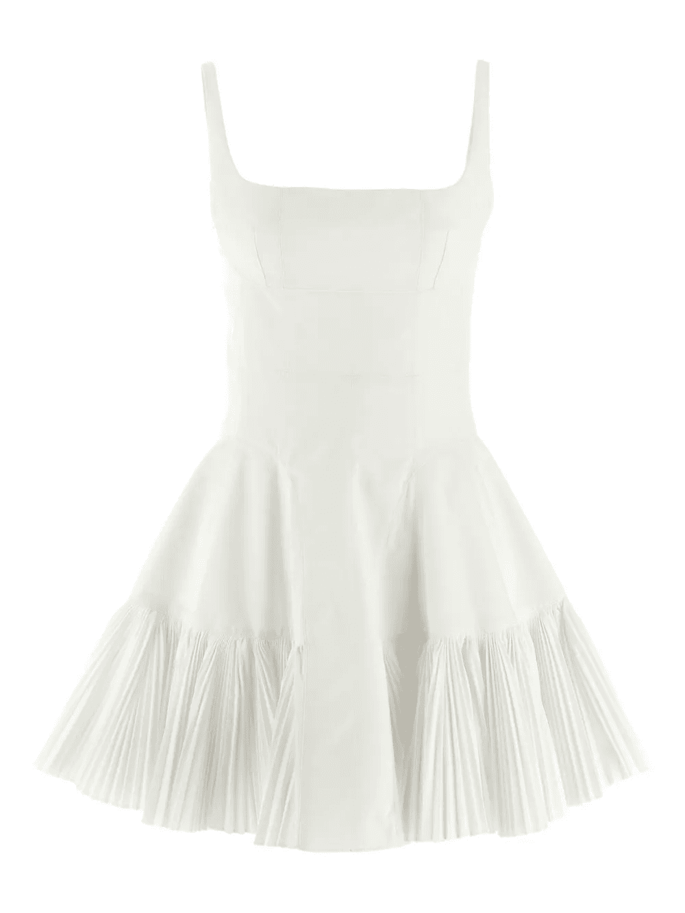 square-neck mini dress - Image 1