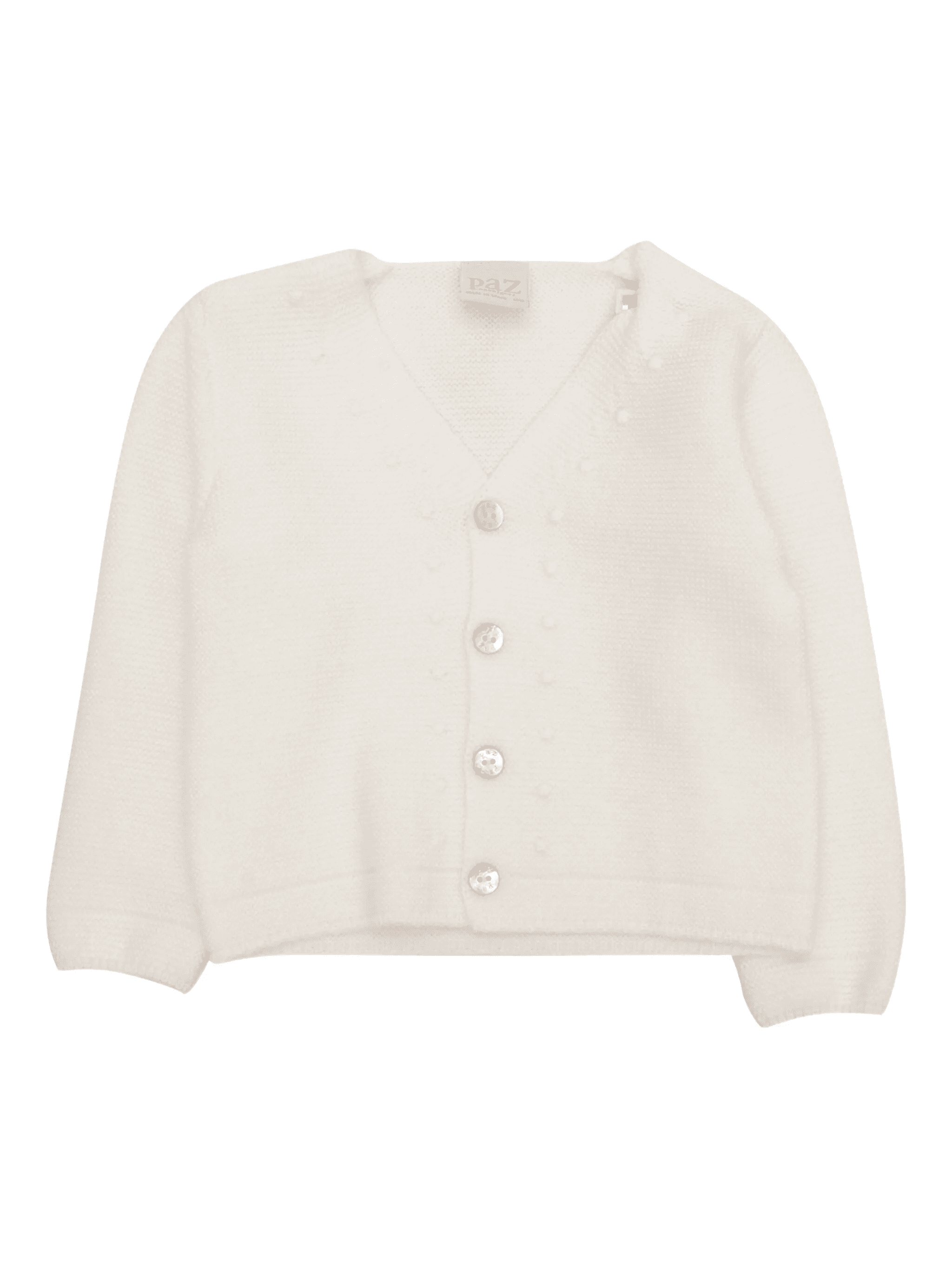button-up wool cardigan - Image 1
