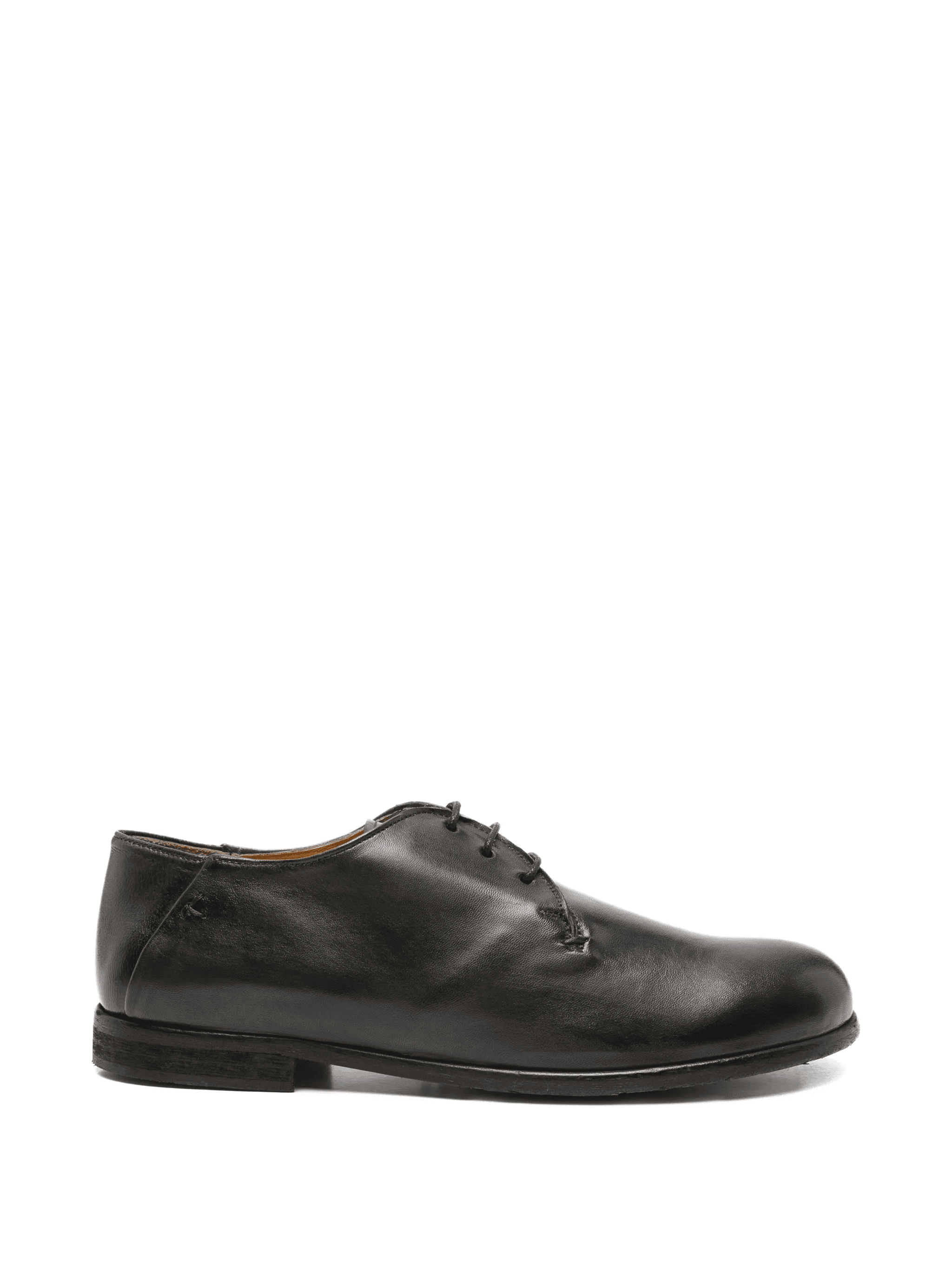 lace-up leather derby shoes - Image 1