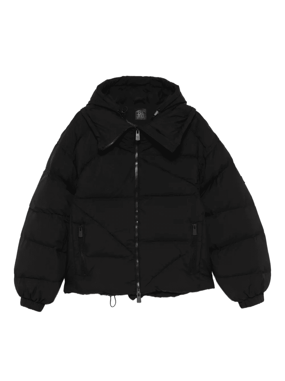 zip-fastening puffer jacket - Image 1