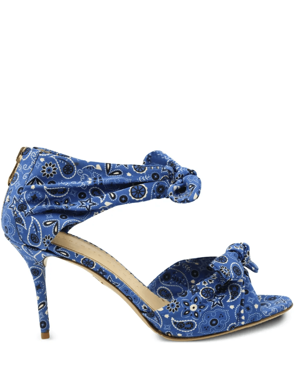 Patty bandana-print sandals - Image 1