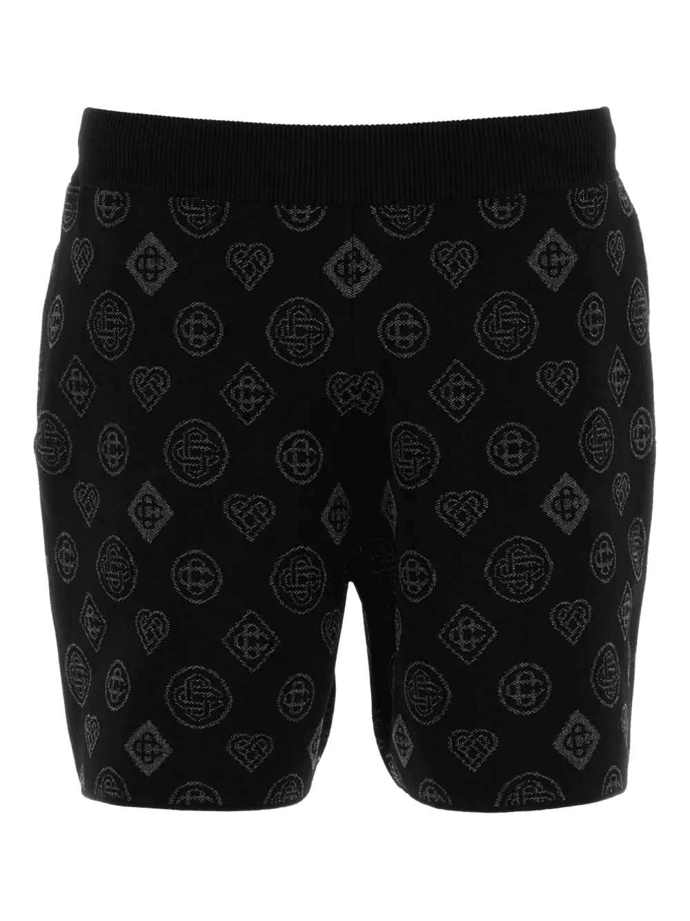 embroidered jacquard bermuda shorts - Image 1