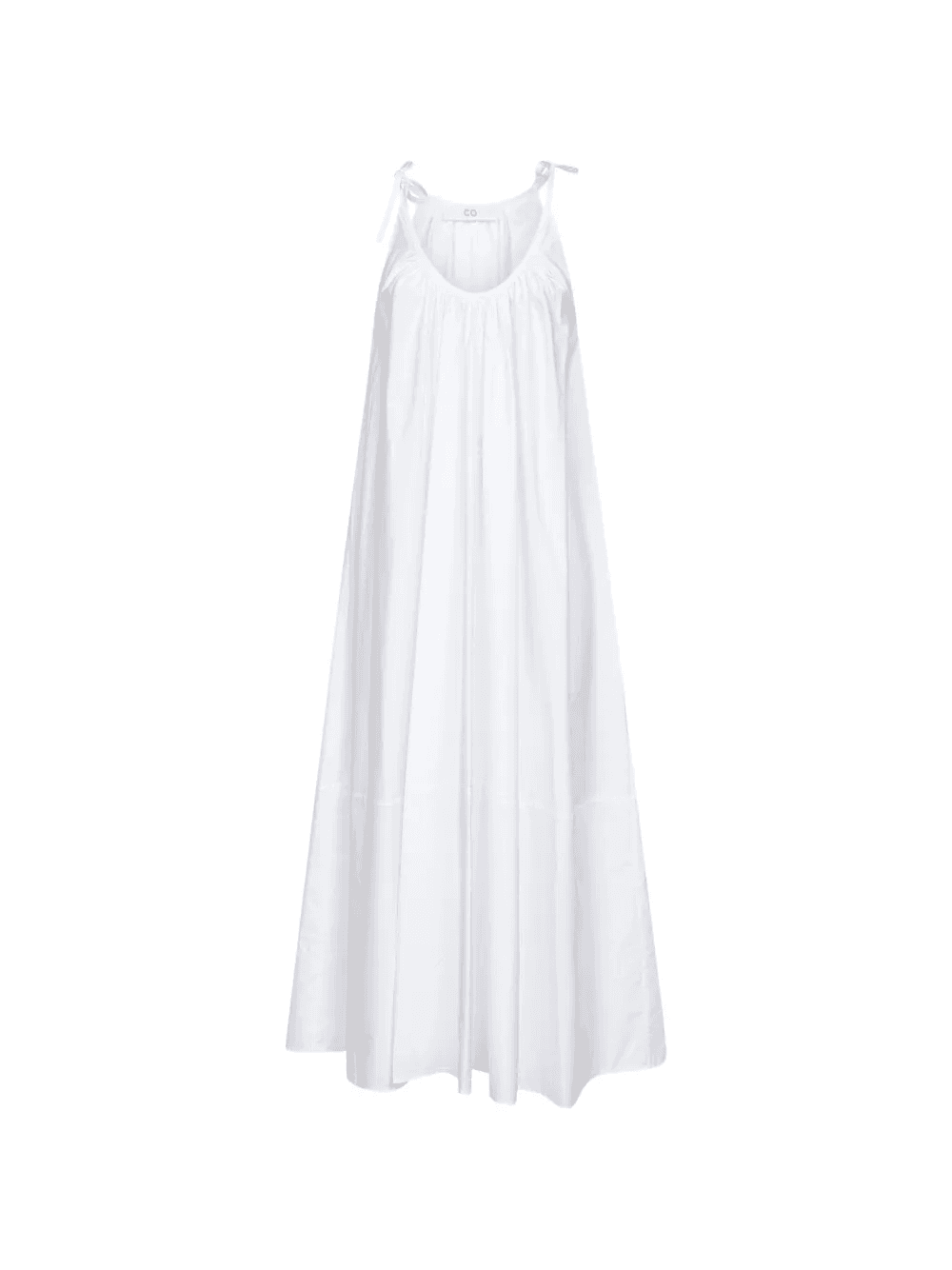 tie-fastening maxi dress - Image 1