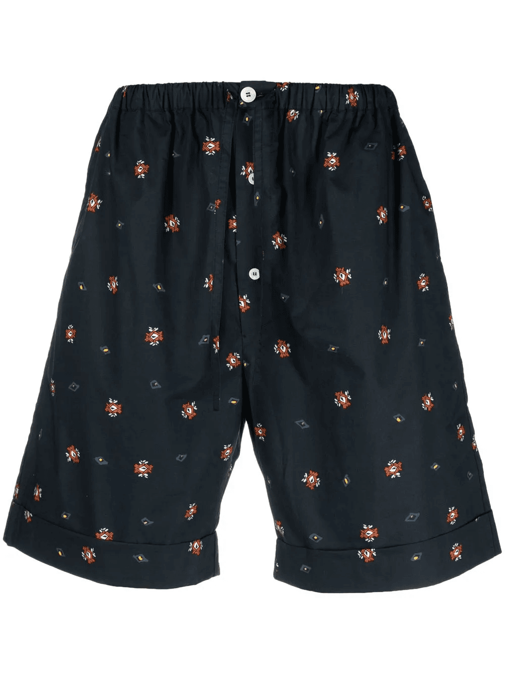 graphic-print drawstring shorts - Image 1
