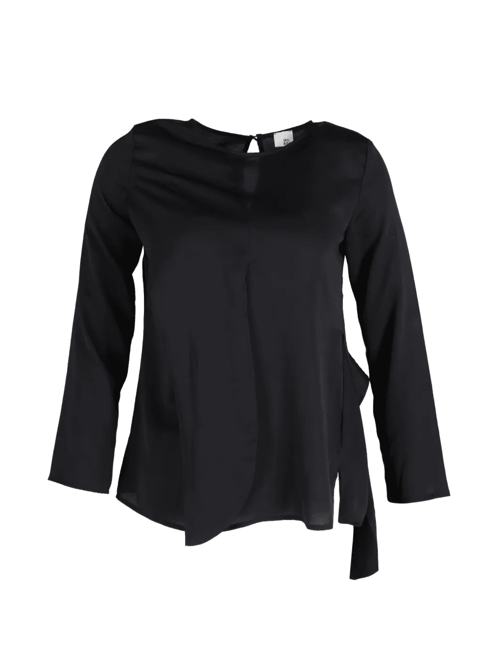 crew-neck blouse - Image 1