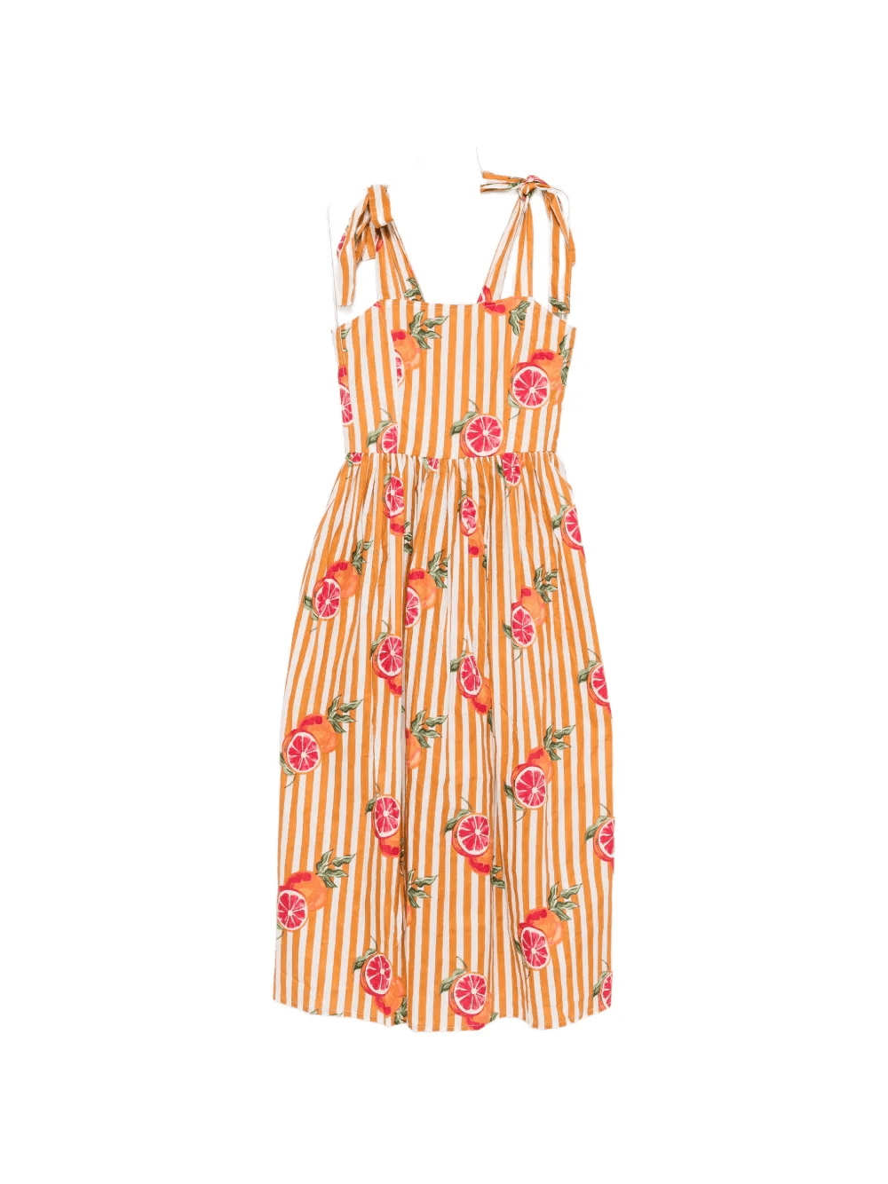 Olivia striped midi dress - Image 1