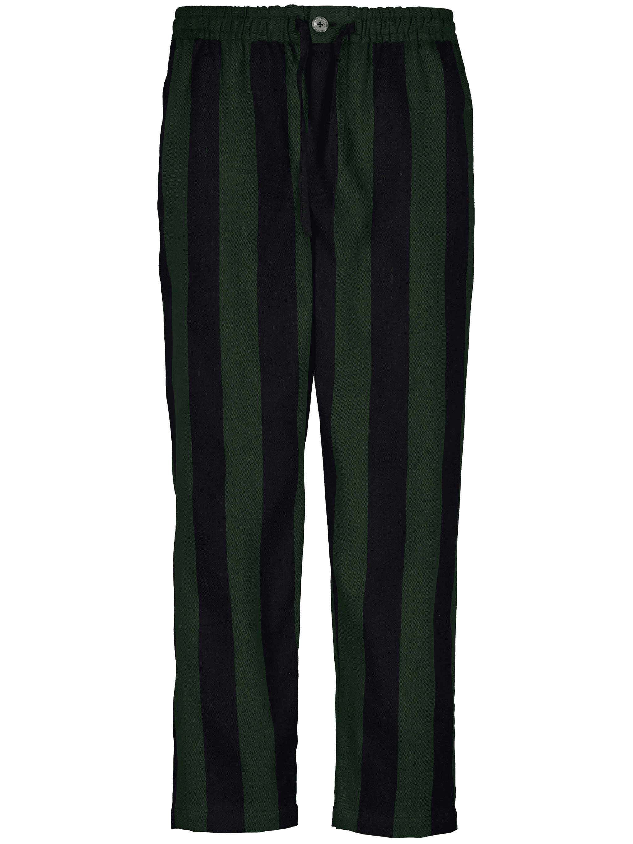 striped cotton trousers - Image 1