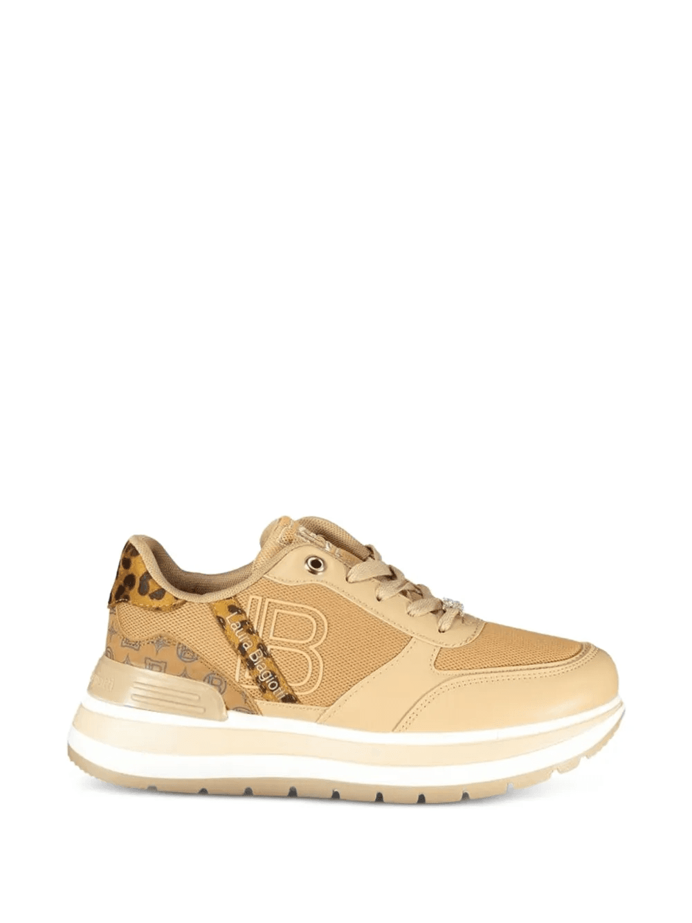 leopard-print sneakers - Image 1