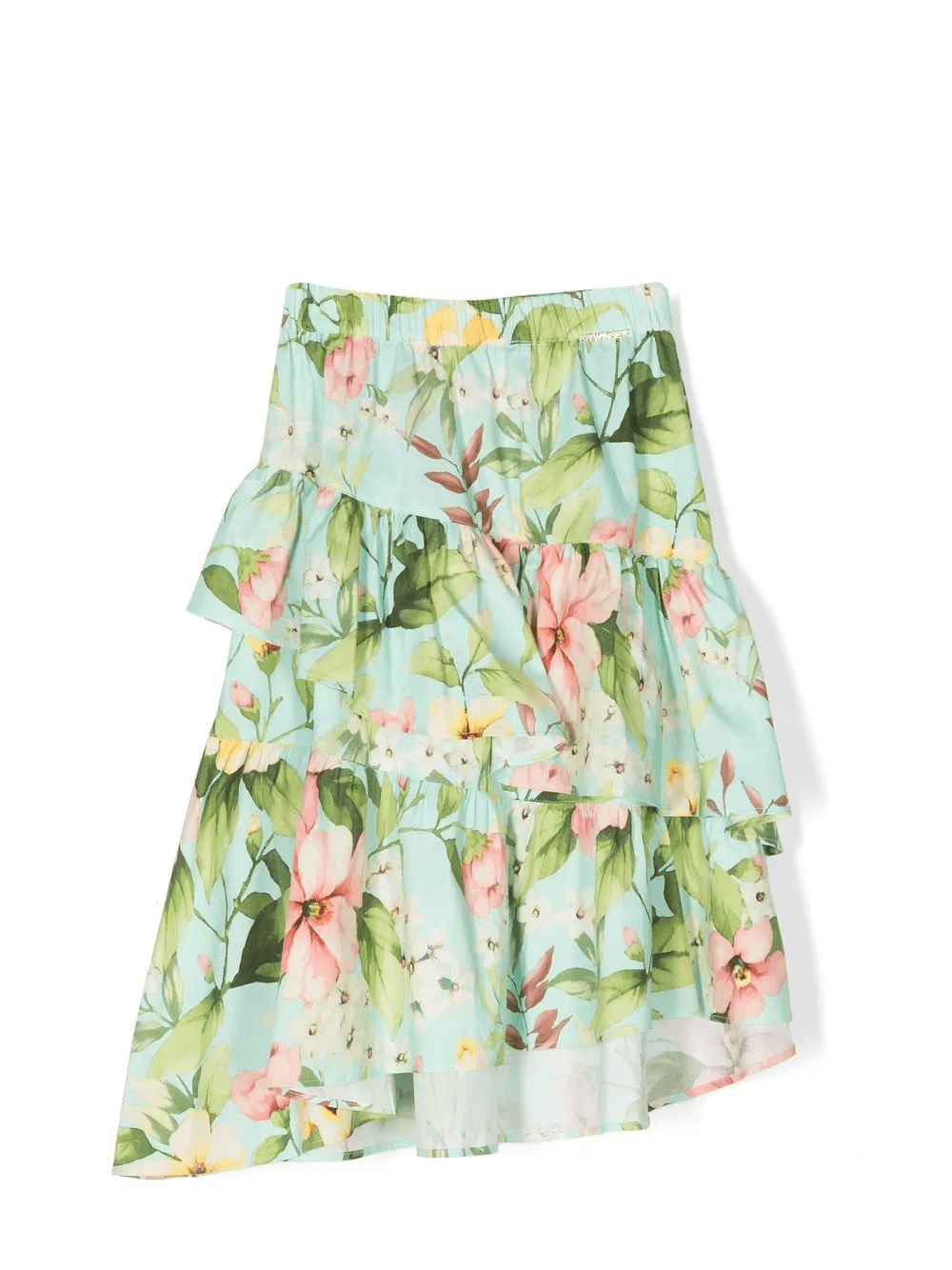 floral-print mini skirt - Image 1