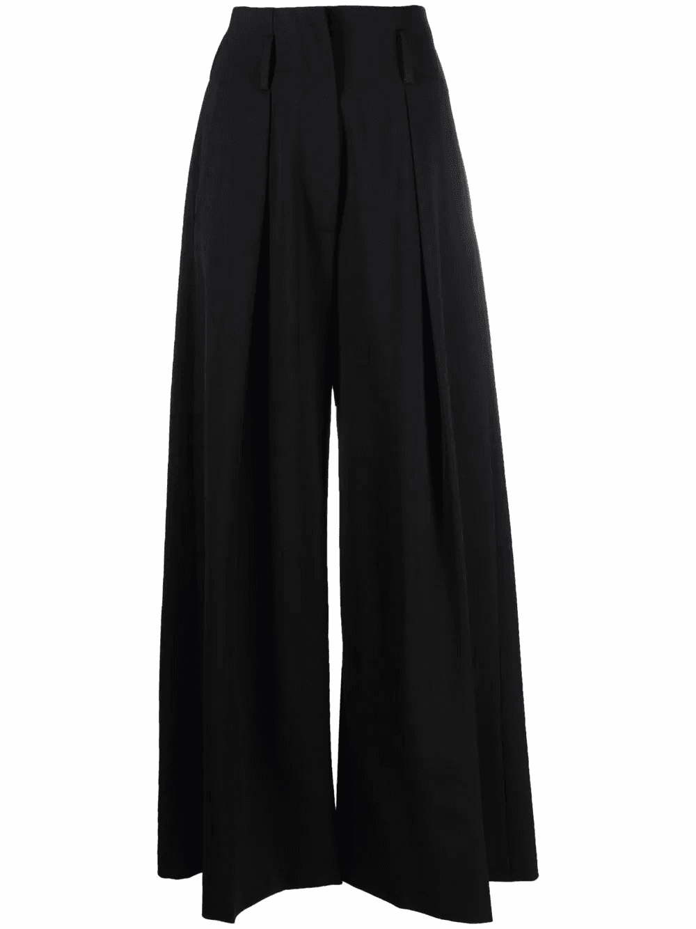 mid-rise palazzo trousers - Image 1